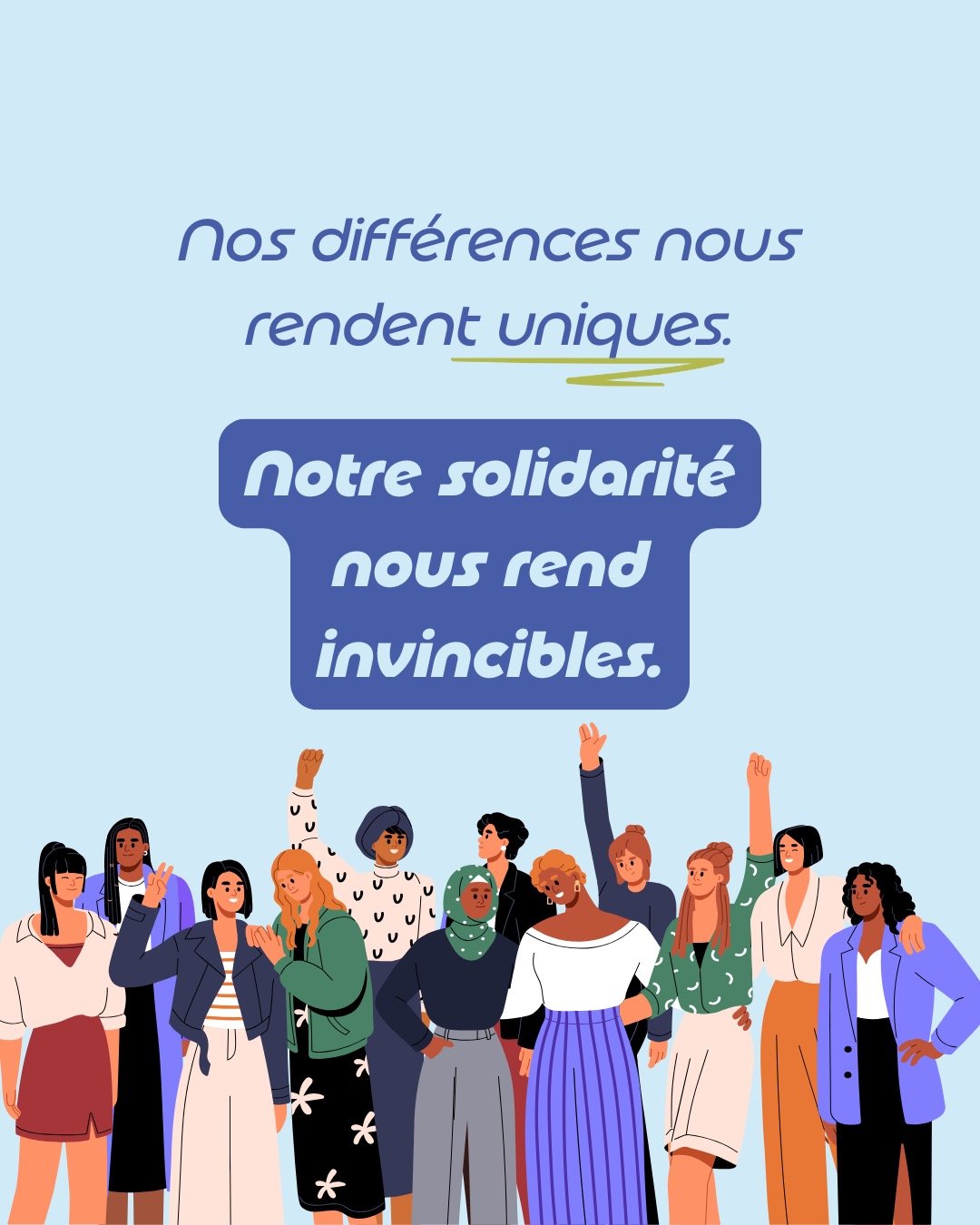 La sororit&eacute;, ce n'est pas qu'un joli mot.

En 2024, &agrave; temps de travail &eacute;gal, les femmes gagnent 16 % de moins que les hommes en France. 16% ! Et &ccedil;a, c'est juste la partie &eacute;merg&eacute;e de l'iceberg.

💪 Il est temp
