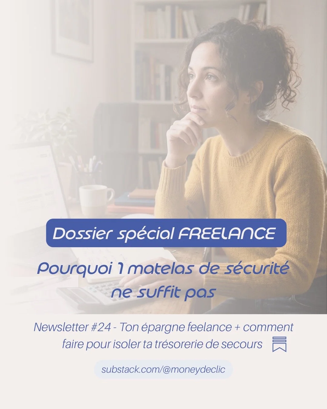 🚀 Tu es freelance et ta tr&eacute;sorerie te fait peur ?
Cette semaine dans Money D&eacute;clic, on casse un mythe : un seul matelas de s&eacute;curit&eacute;, ce n&rsquo;est pas assez.

On parle de ces 2 enveloppes indispensables &agrave; avoir pou