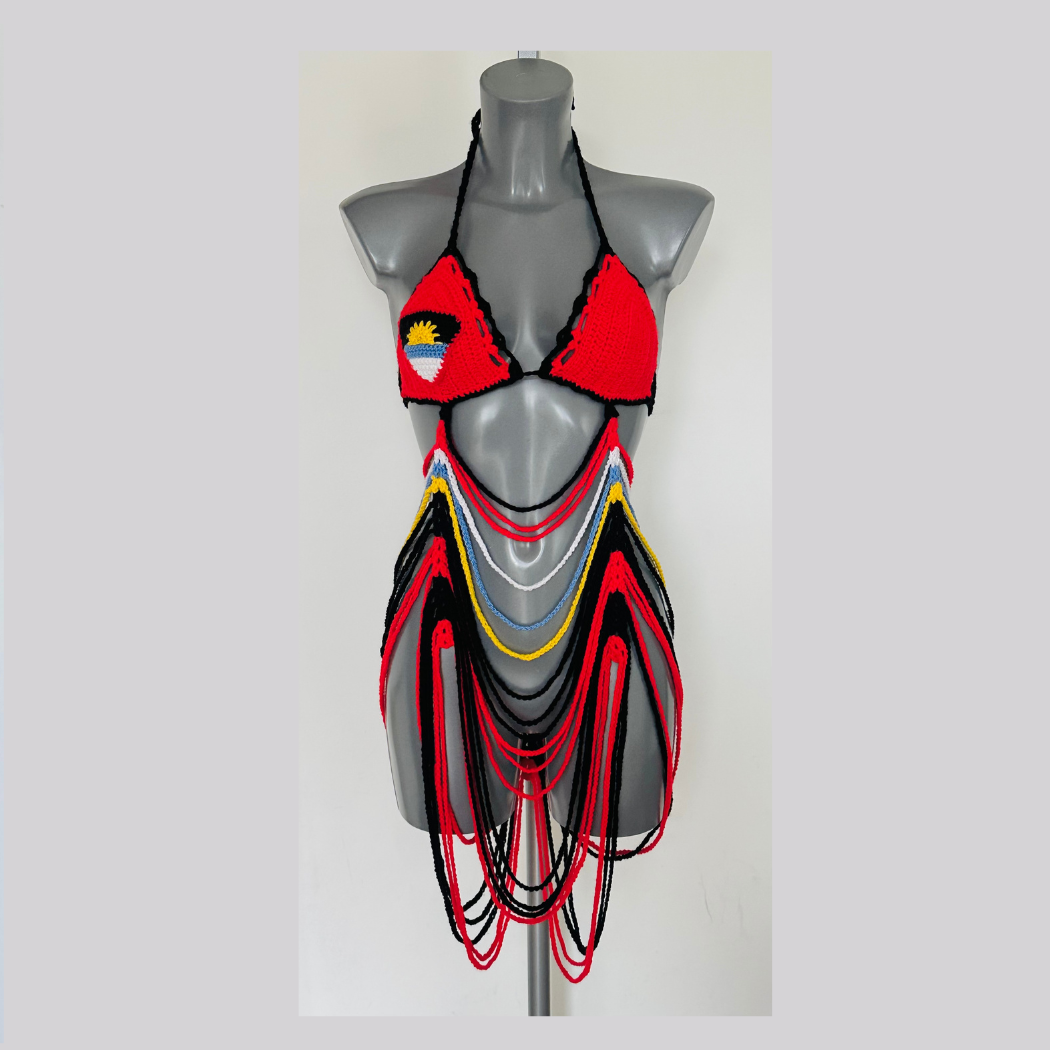 Antigua and Barbuda Carnival Beach Dress Cover up