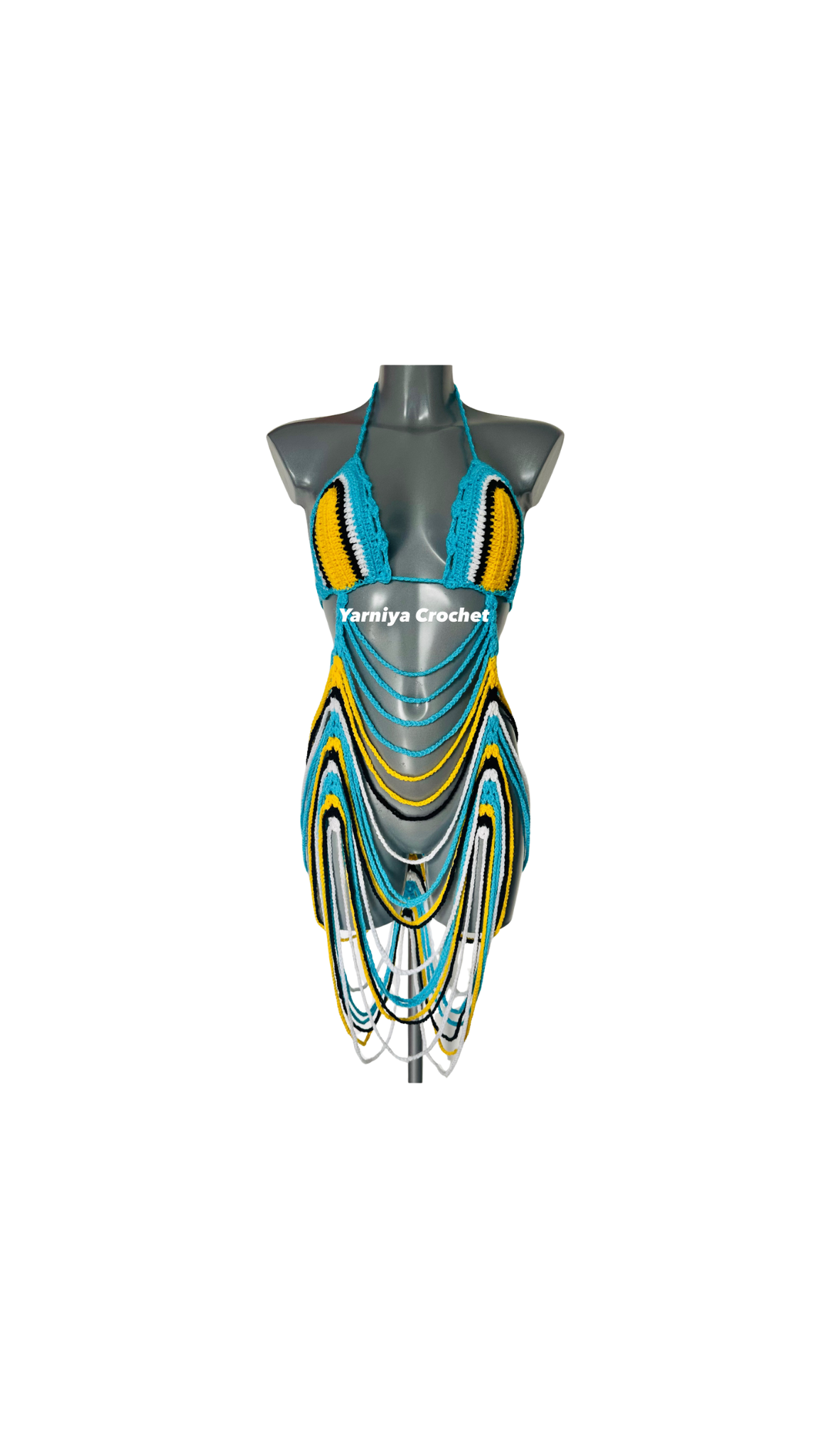 St Lucia Carnival Beach Dress Cover up