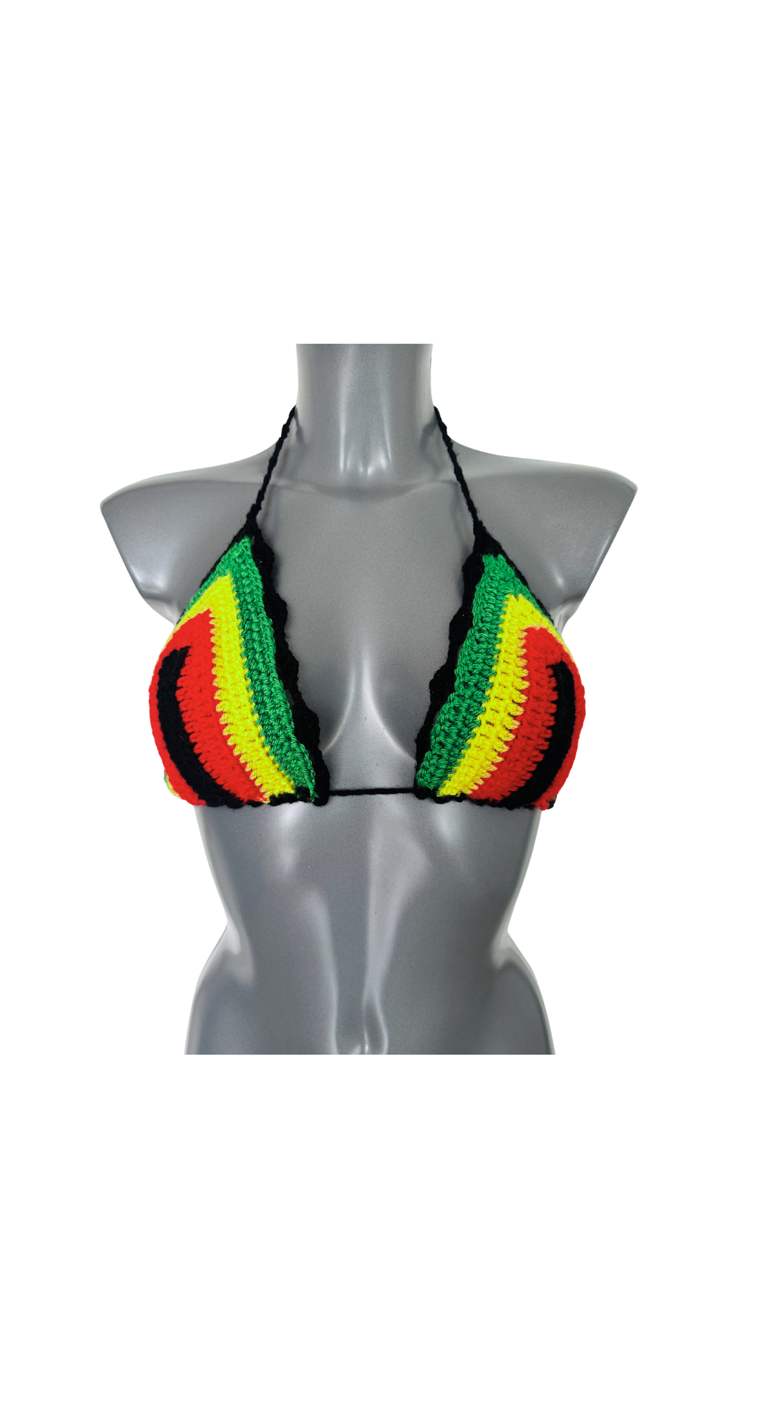 Reggae Crochet Bralette