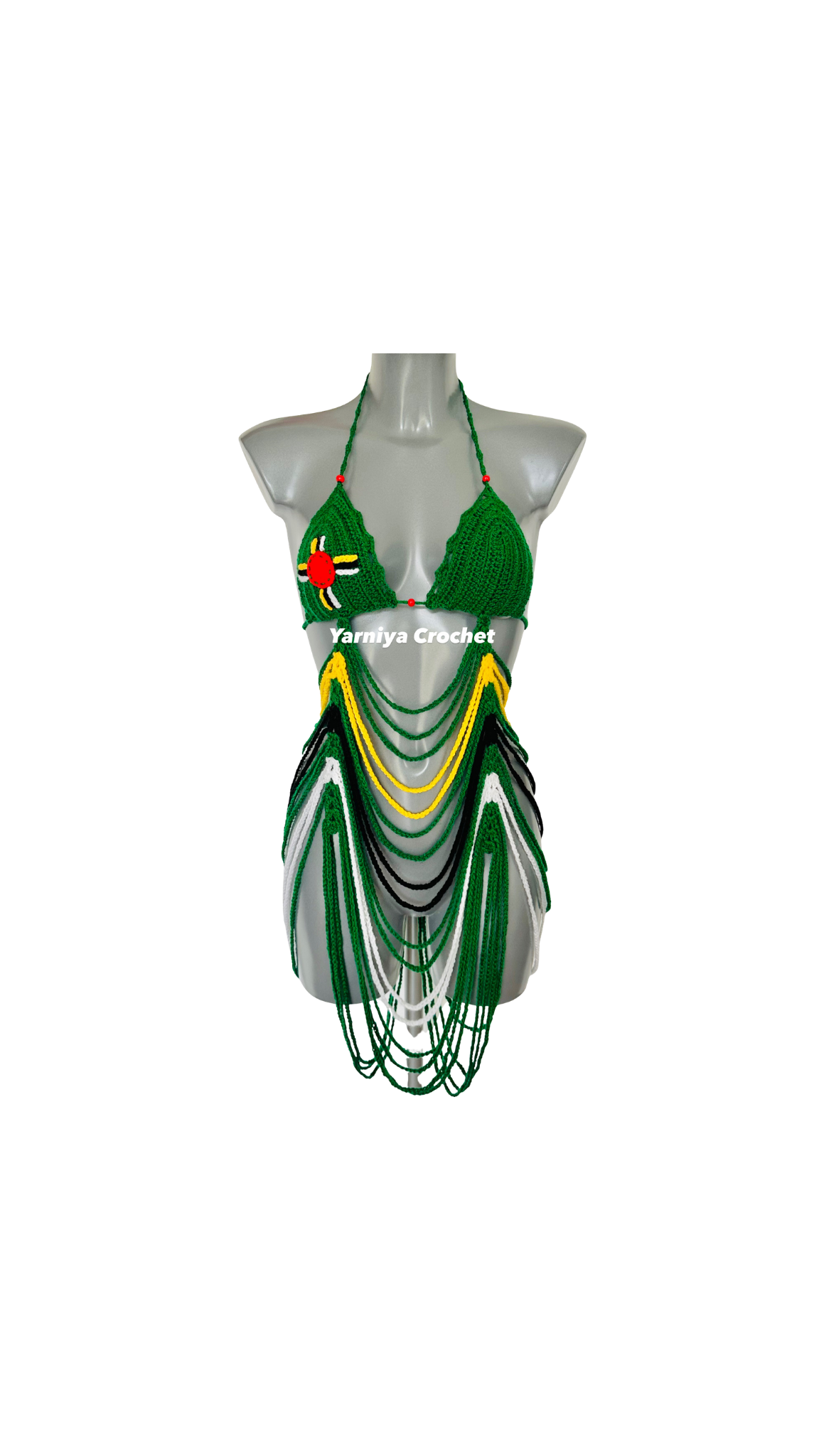 Dominica Carnival Beach Dress Cover up