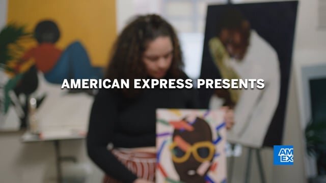 AMEX Backing Billboard Tiffany