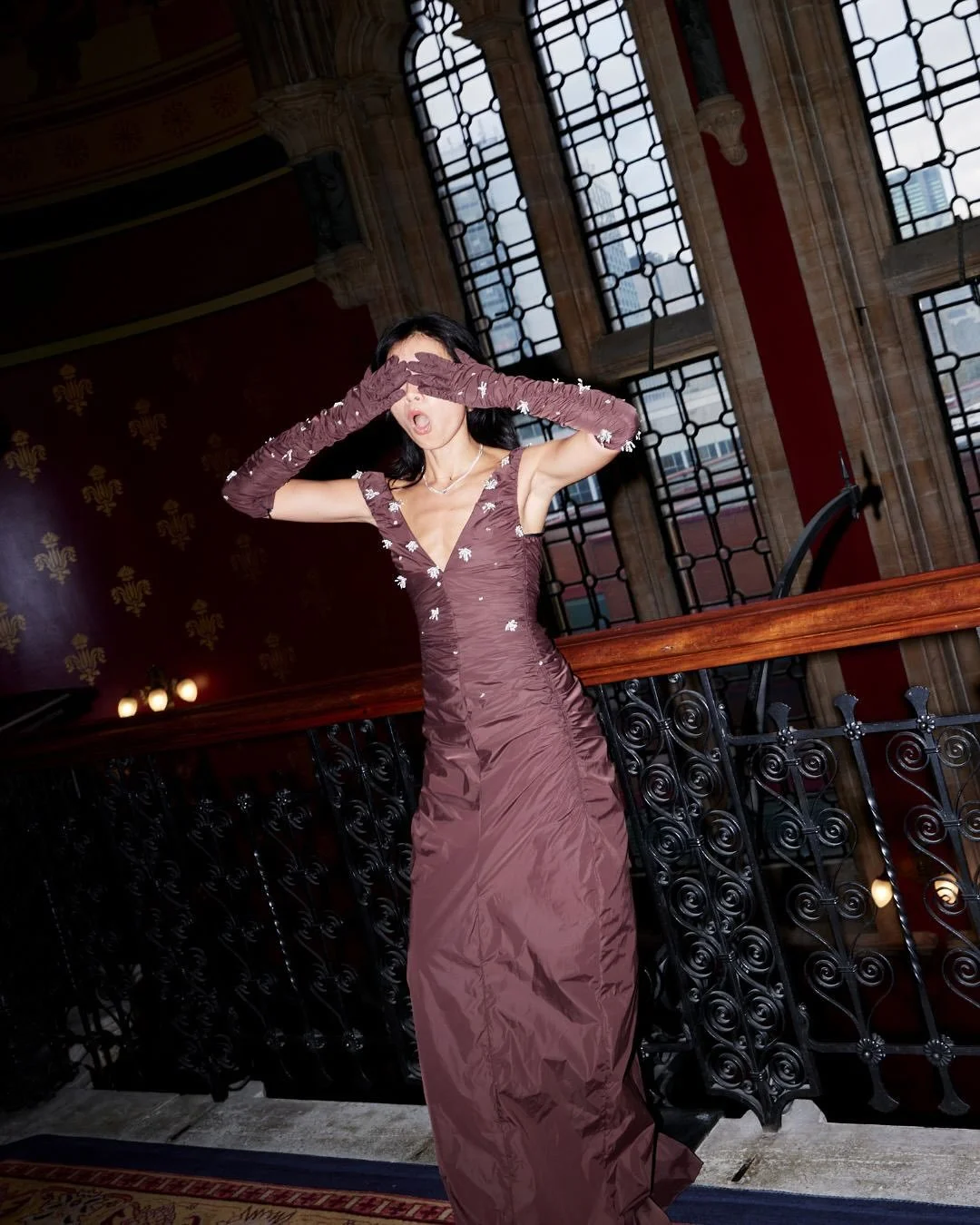 Is it time you upgraded an old dress for the festive season? 🥂
We took a @16arlington dress & gloves from the archive of @hollyevawhite and added an array of hand-beaded embellishment with designer @edenkeshia_ .
It’s the perfect way to