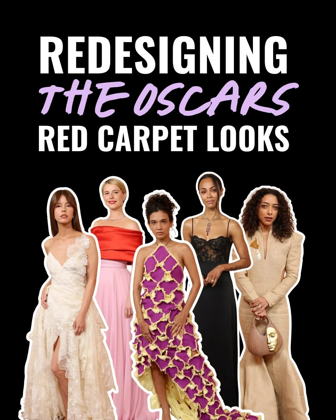 We reimagined some of our favourite Oscars looks so they can be worn again - and again - for many occasions to come.

Which one would you wear? 👀

Download Loom and post your own project today.