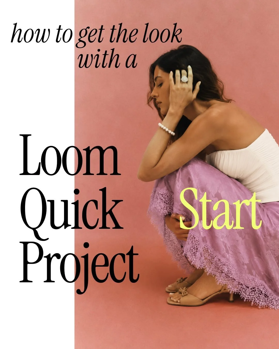 Posting a project on Loom is now easier than choosing what to wear tomorrow💫

Simply:
- Choose your quick category
- Upload an image of your item
- Tell us what you want (or what you don&rsquo;t want)
- Get matched with a designer
- Wait for the mag