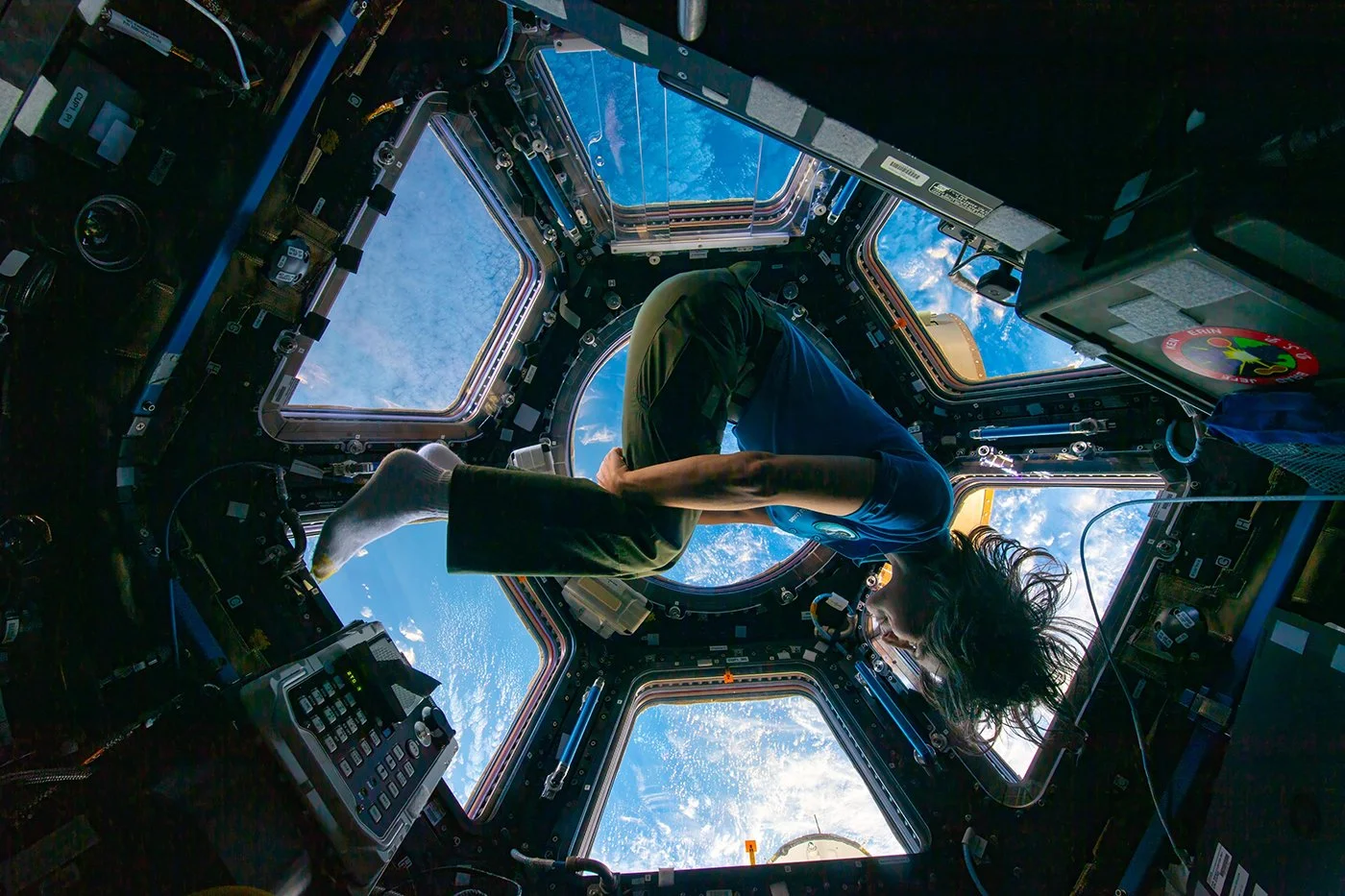 Schwerelos vor der Erde – Samantha Cristoforetti in der Cupola