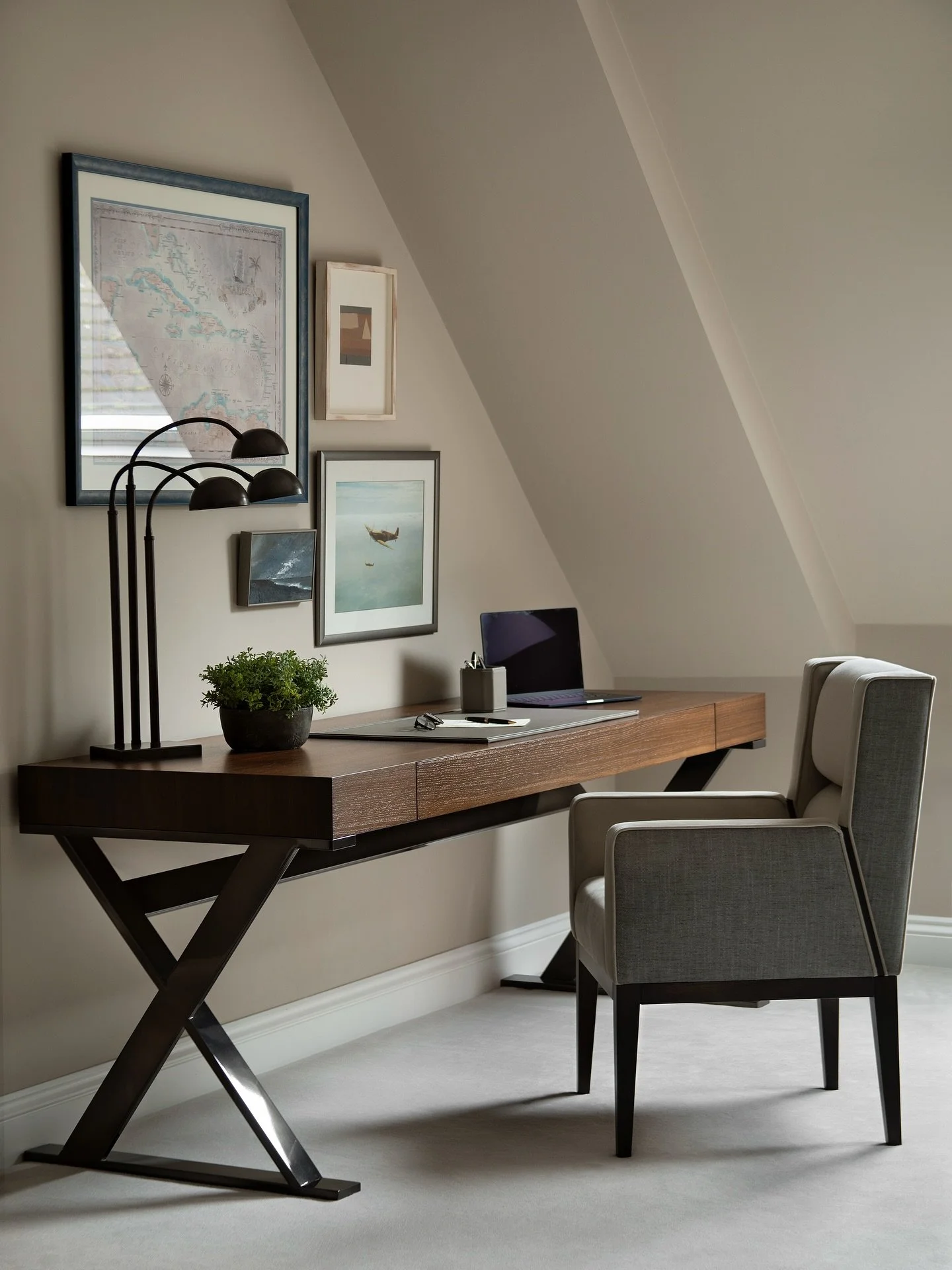 Styling artwork doesn&rsquo;t have to mean starting again.

If you have pieces you&rsquo;re not completely in love with, try grouping them together in a gallery wall. The focus shifts to the overall composition rather than any single piece.

In our S