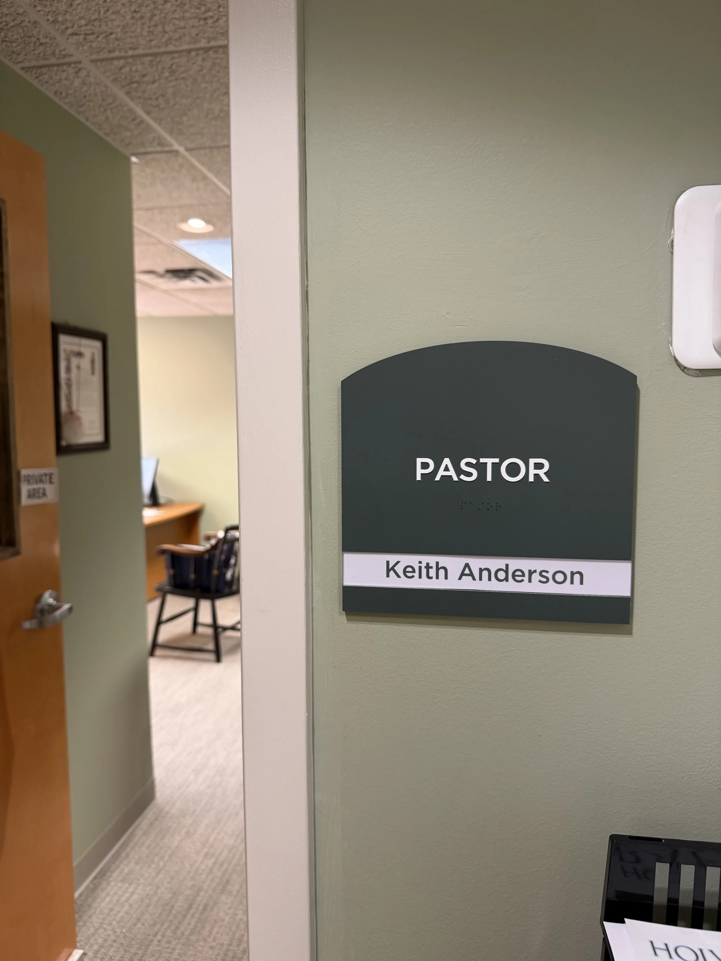 New Door Signs