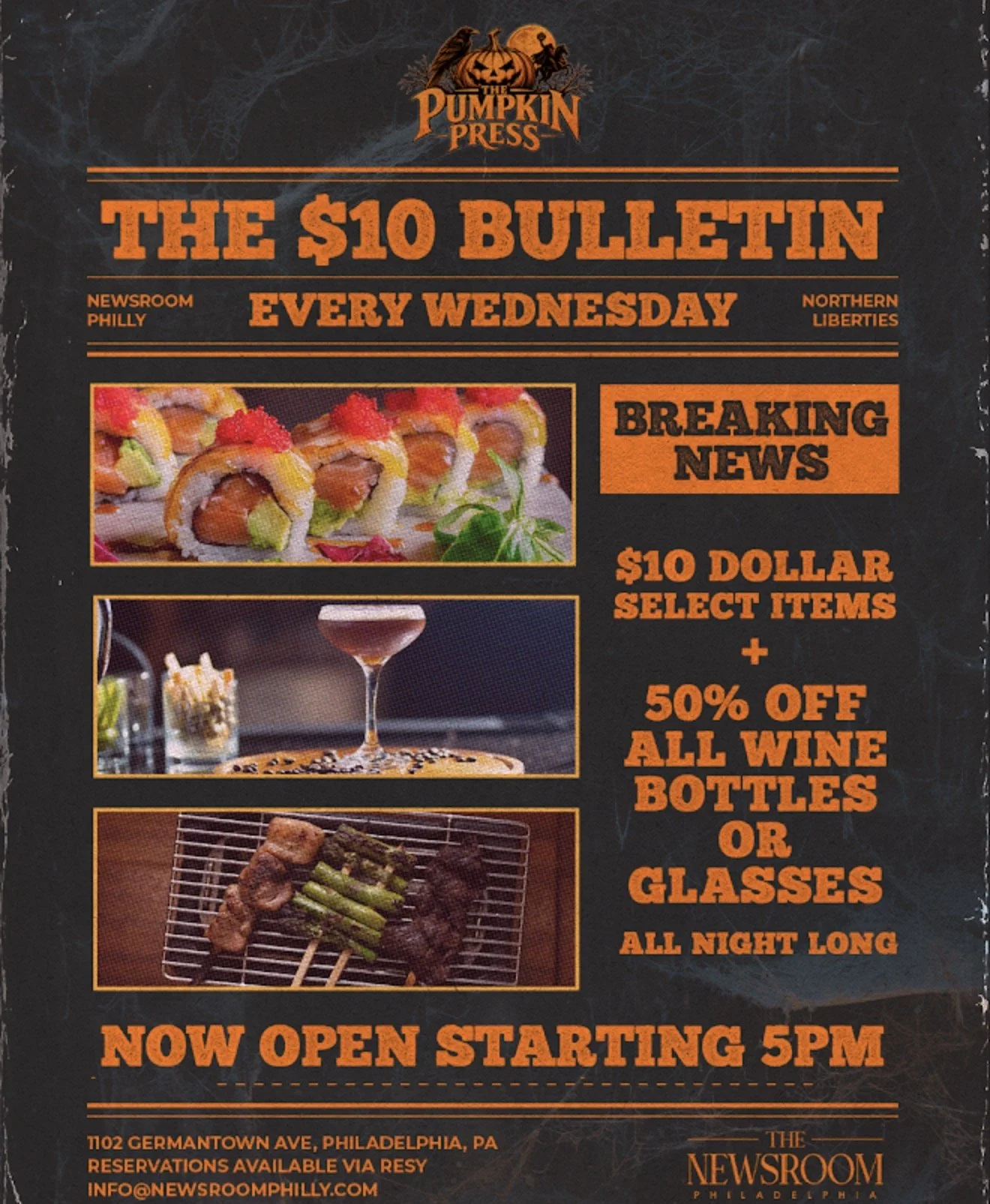 Pumpkin Press | Wednesdays