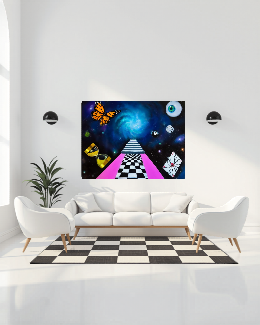 Into the Abyss 8.5 in x 11 in Print