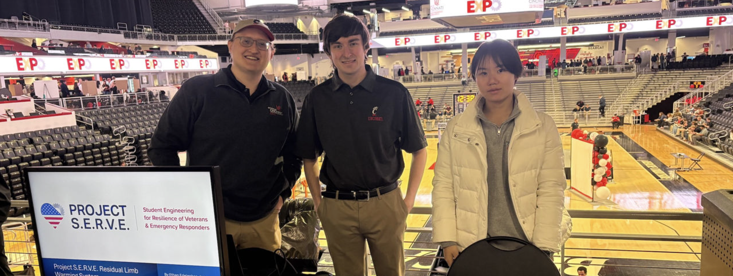 UC students engineer cold-weather lifeline for Paralympians