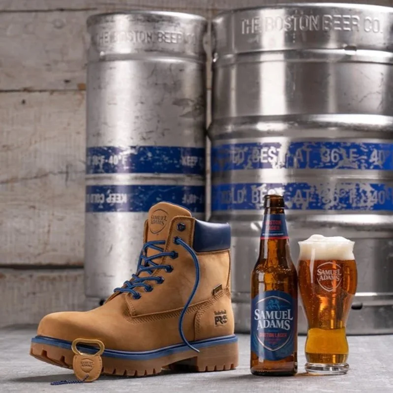 ‘Beerproof’ Boots: Timberland, Sam Adams Launch First-of-Its-Kind Footwear