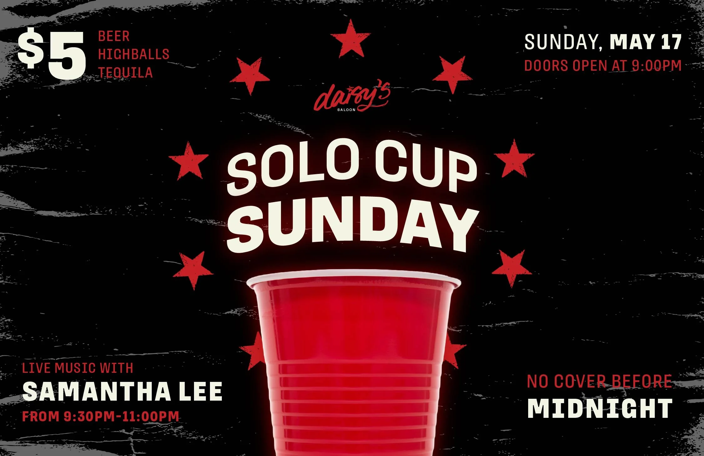 Solo Cup Sunday - May Long