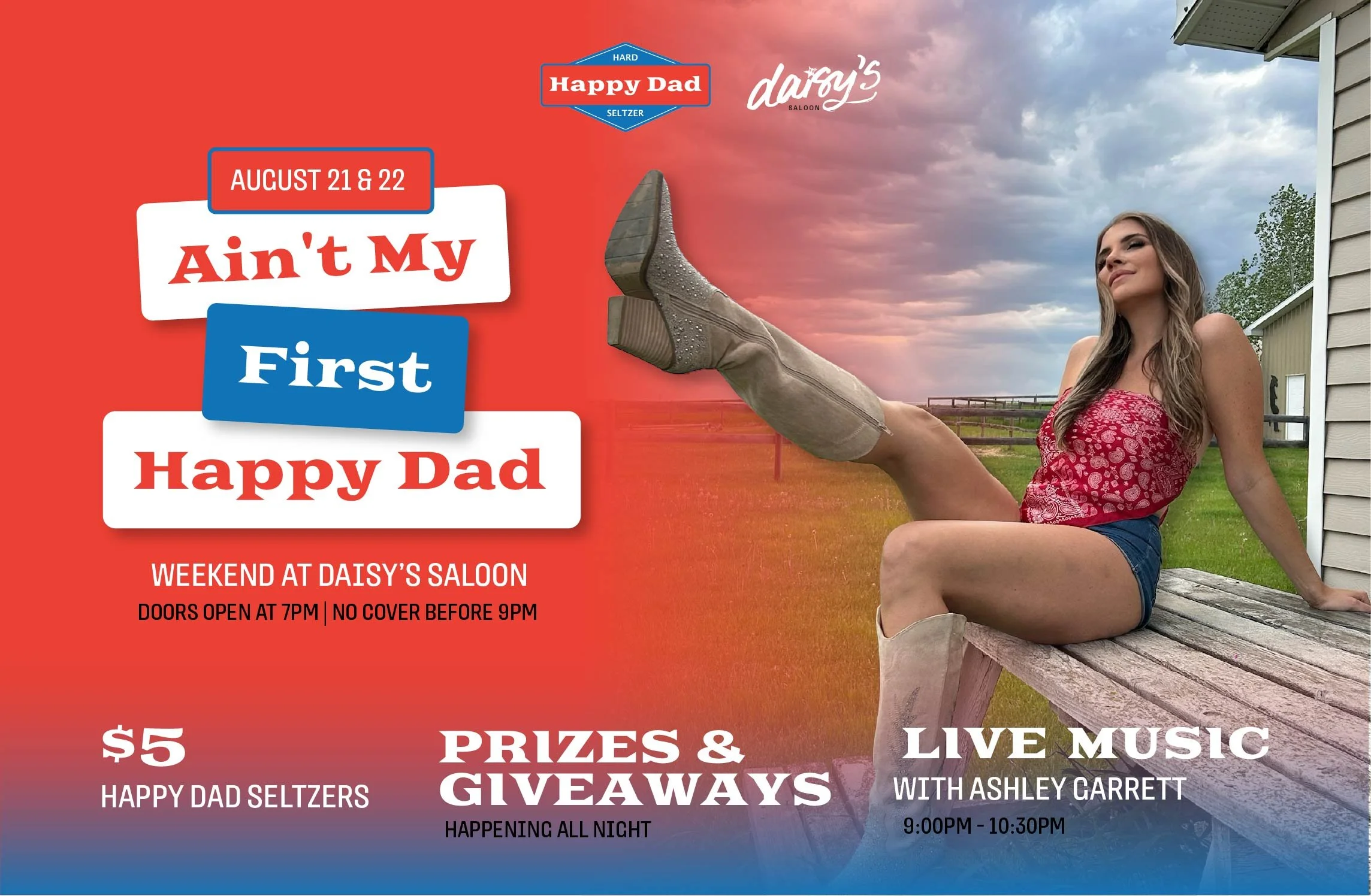 Happy Dad Weekend with Ashley Garrett
