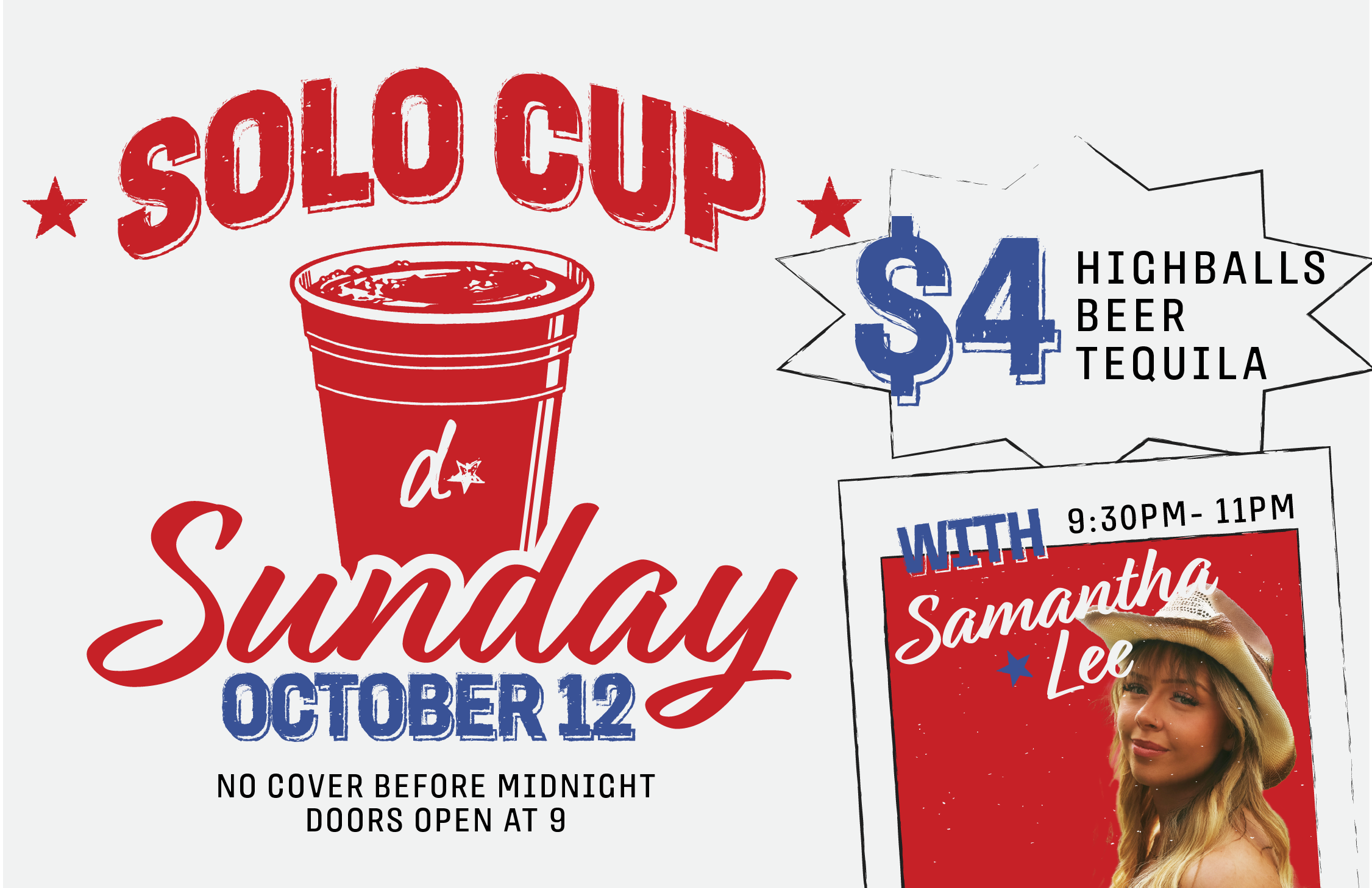 Solo Cup Sunday | Oct 12
