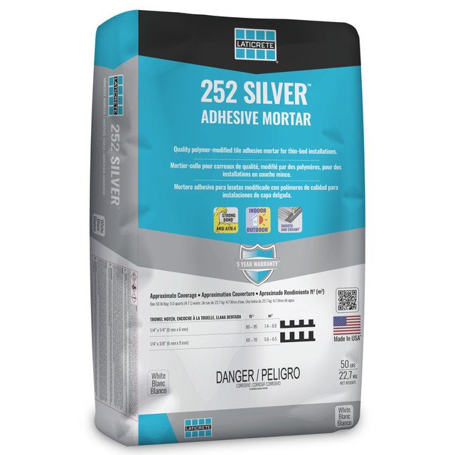 LATICRETE® - #252 GREY THINSET 50lb