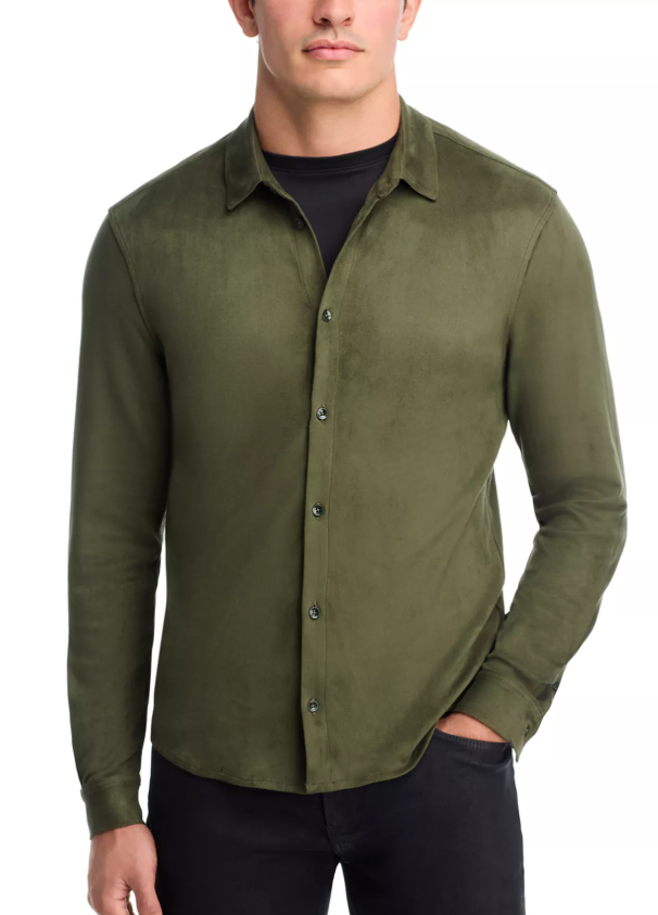 mens green paisley dress shirt LS Button Down Paisley Shirt | Paisley Park by Rock Roll n Soul