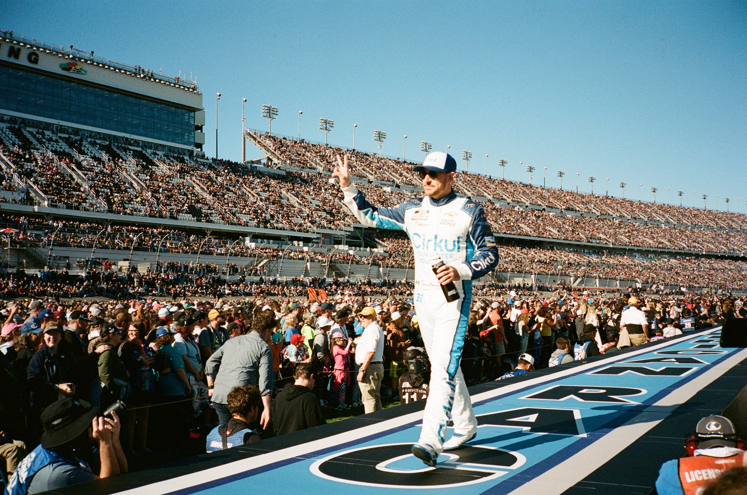 Daniel Hemric at the Daytona 500, February 2024