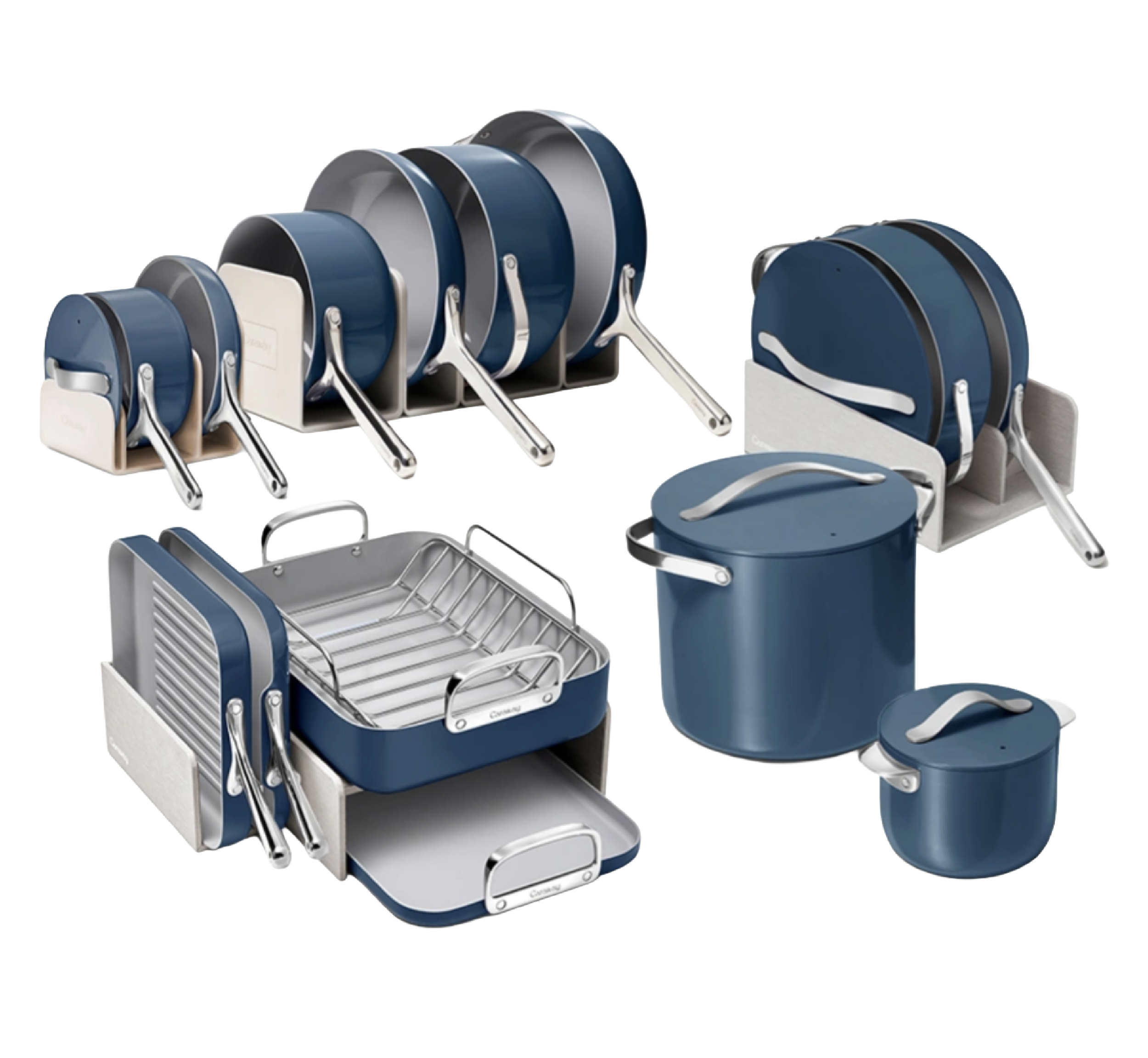 Caraway Full Ceramic Cookware Bundle