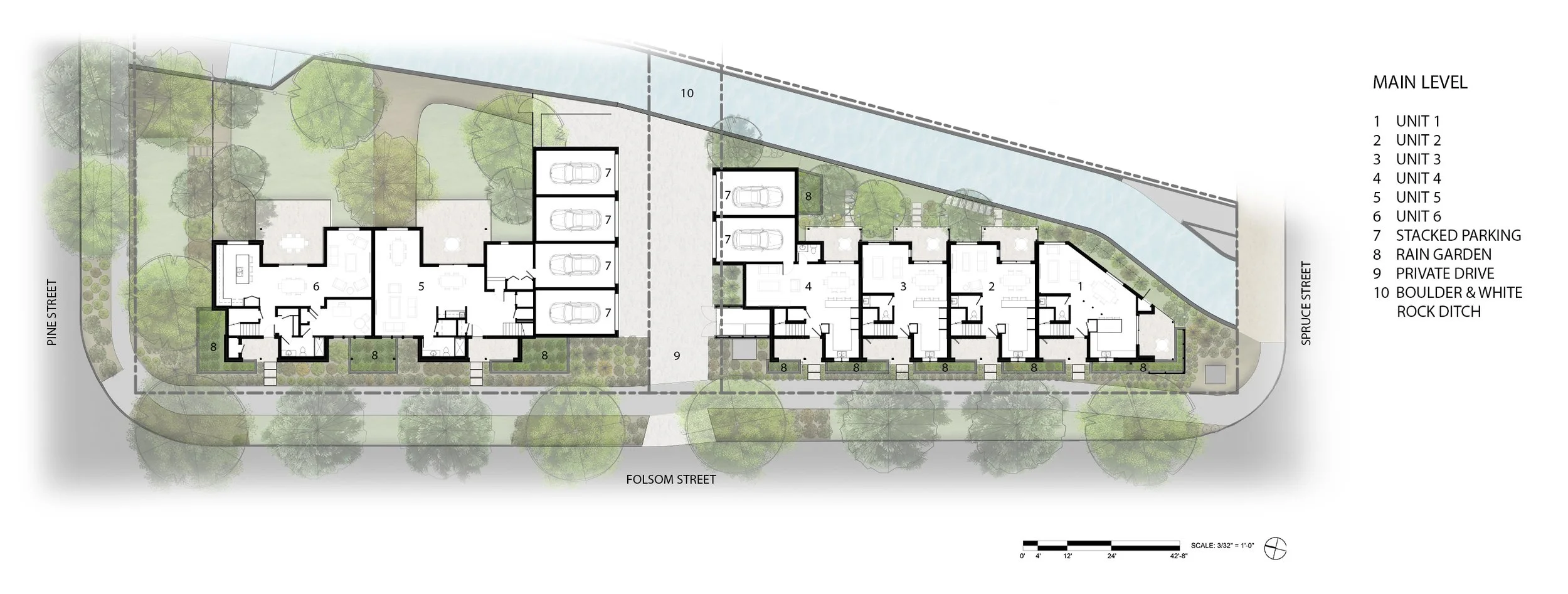 Flatirons Vista Site Map Designed by Sopher Sparn