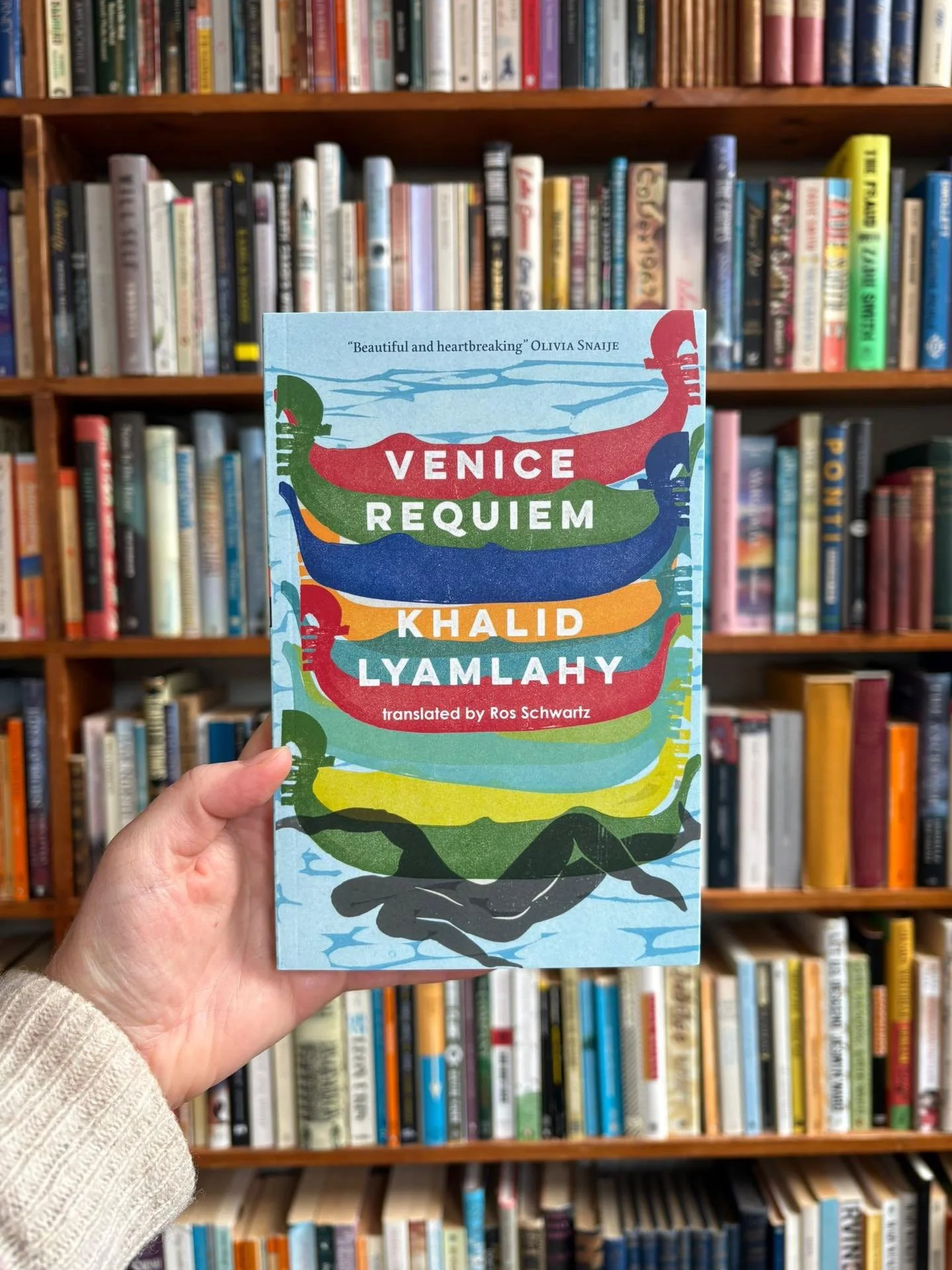 We spoke with Ros Schwartz (@rosschwartz) on her recent translation of Venice Requiem by Khalid Lyamlahy. 

In the interview for our series &lsquo;Talking with Translators&rsquo;, we discuss pitching to publishers, translating across mediums, her not