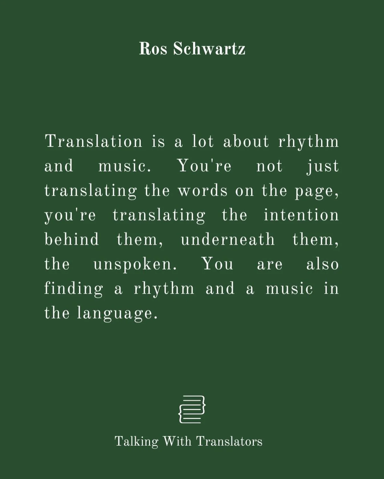 We talked to Ros Schwartz (@rosschwartz) about her translation of Venice Requiem by Khalid Lyamlahy (@khalid_lyamlahy) published by @hoperoadpublishing. 

Read the full interview at the link in bio, and get a copy of the  book from your favorite indi