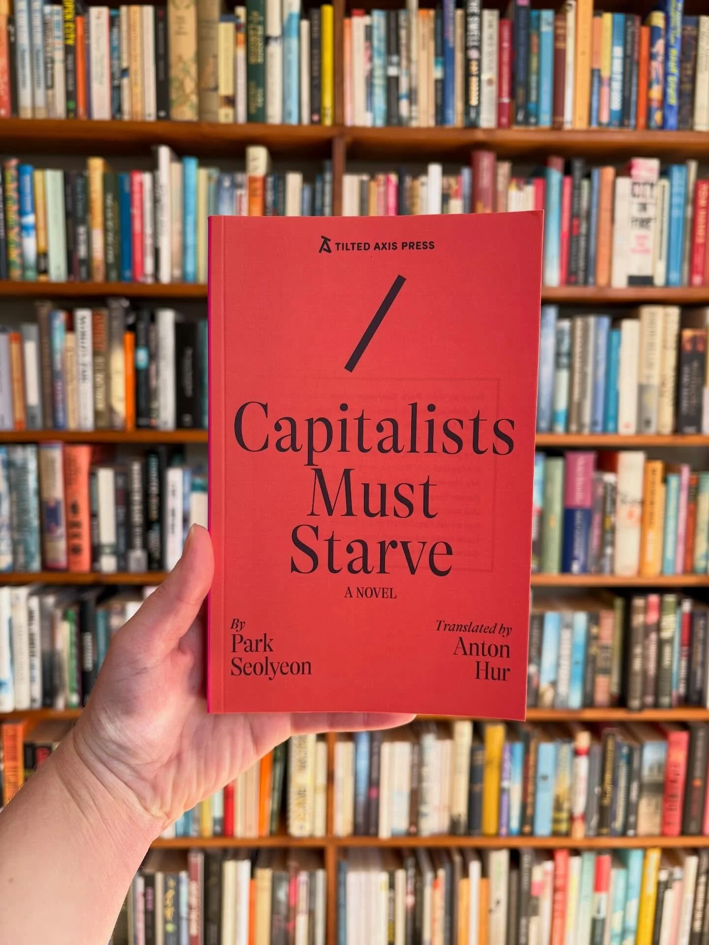Last winter we talked to Anton Hur (@antonhur) about his translation of Park Seolyeon&rsquo;s (@fancyshortcake) &lsquo;Capitalists Must Starve&rsquo;, published by Tilted Axis (@tiltedaxisbooks). 

We talked about translating regional differences in 