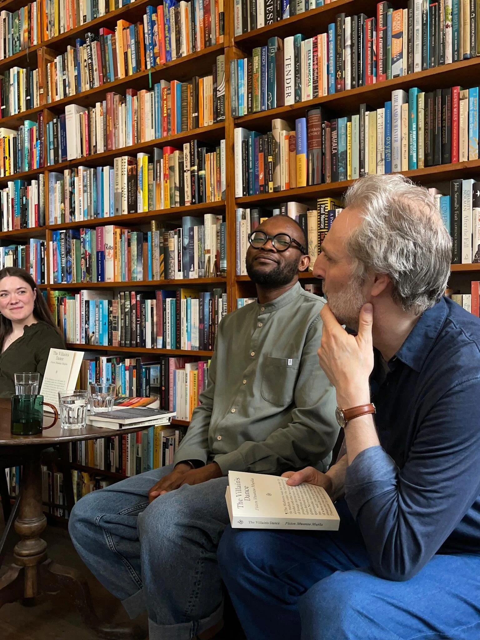 A phenomenal evening with @mwanzamujila and @rolandglasser at @tillsbookshop at the sold-out event for Fiston Mwanja Mujila&rsquo;s The Villain&rsquo;s Dance, translated by Roland Glasser - we are so grateful!

We talked about Fiston&rsquo;s inspirat