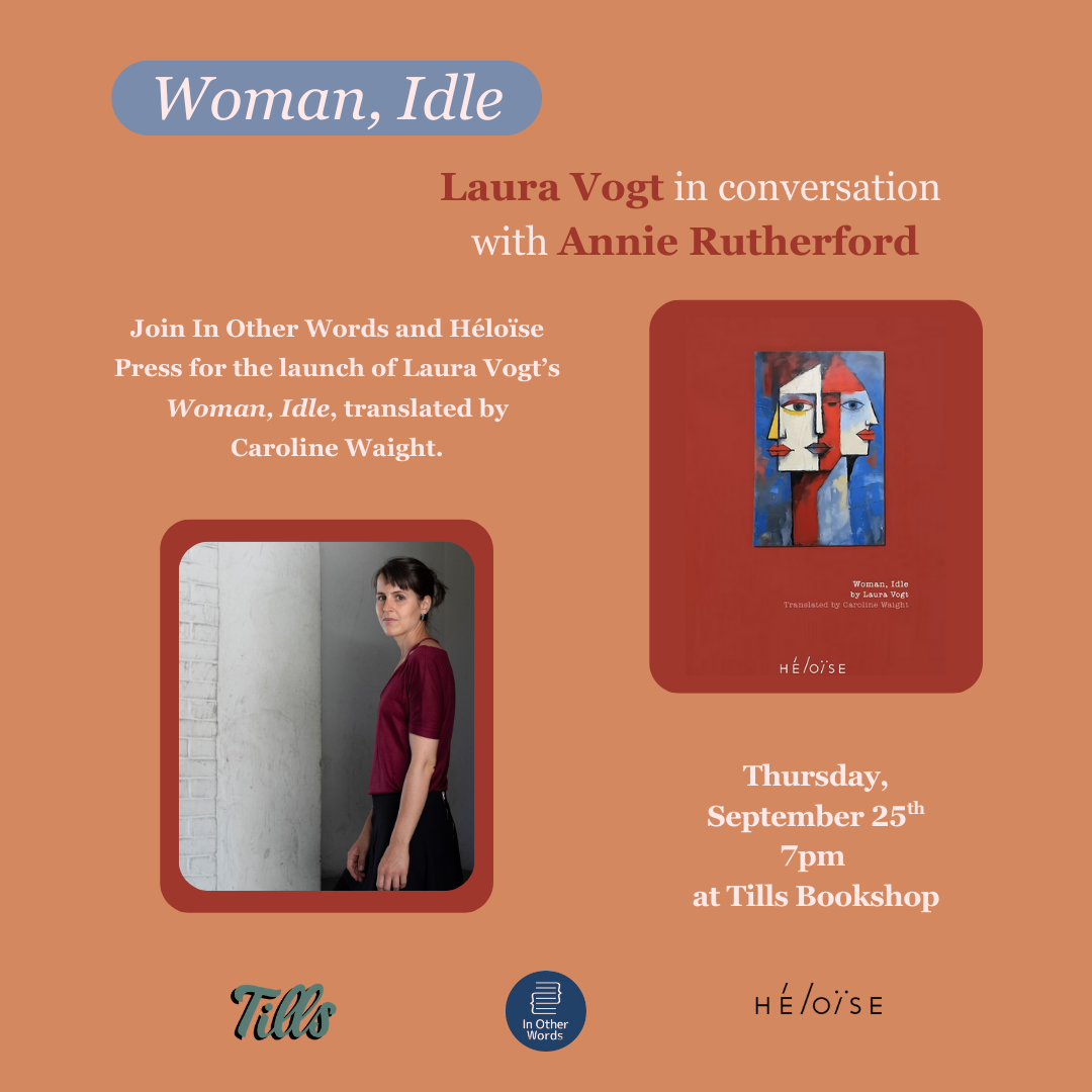 Annie Rutherford Woman, Idle: Laura Vogt in conversation with Annie Rutherford — In ...