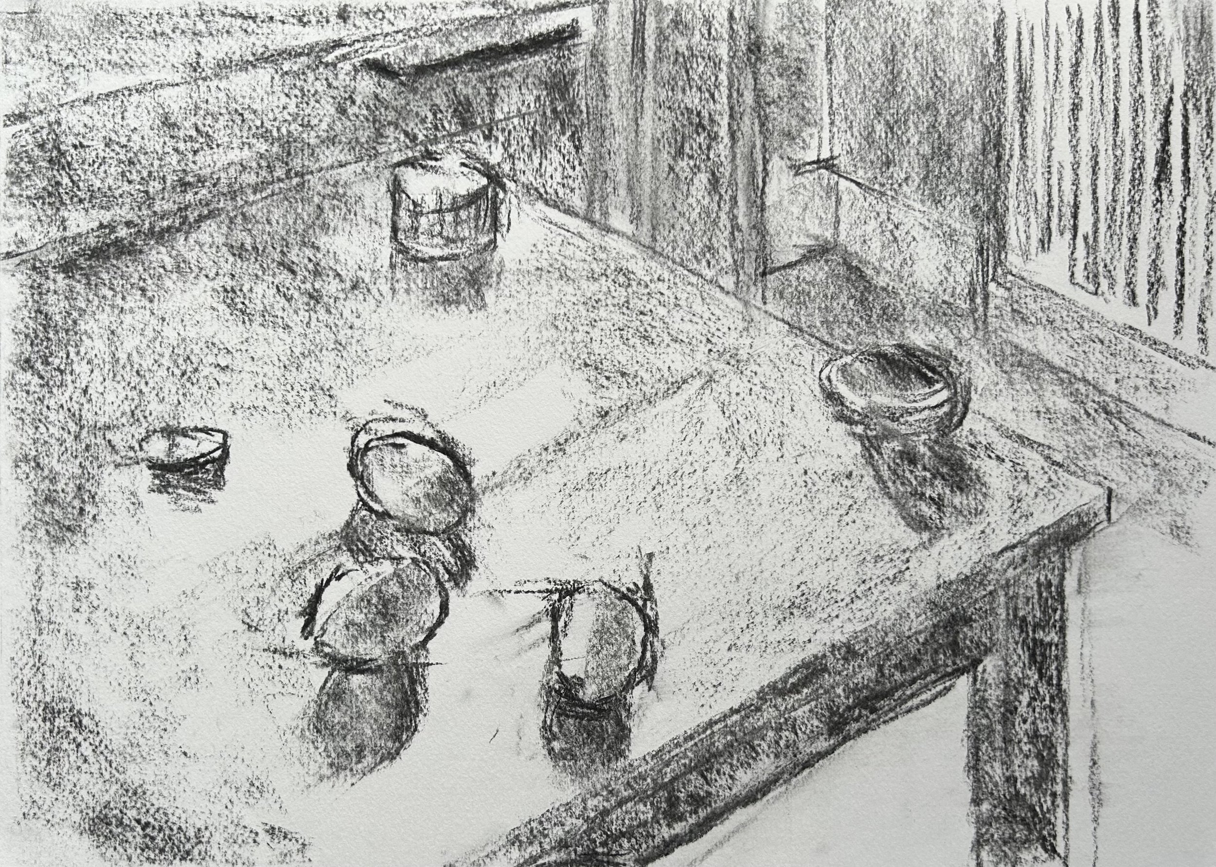 Lemons on a table, 2026.