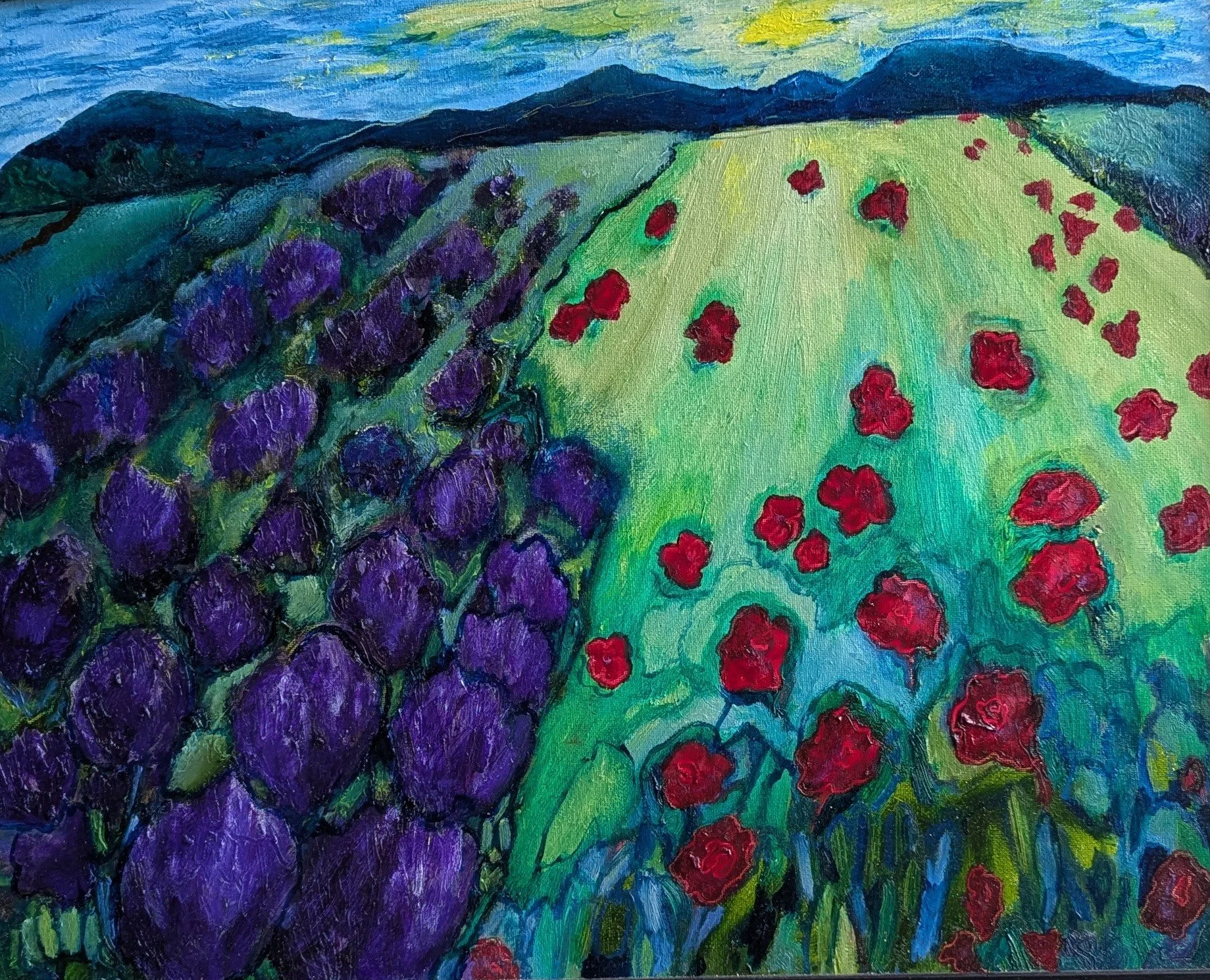 Still, We Seek 
24" x 18" 
oil on canvas 
SOLD