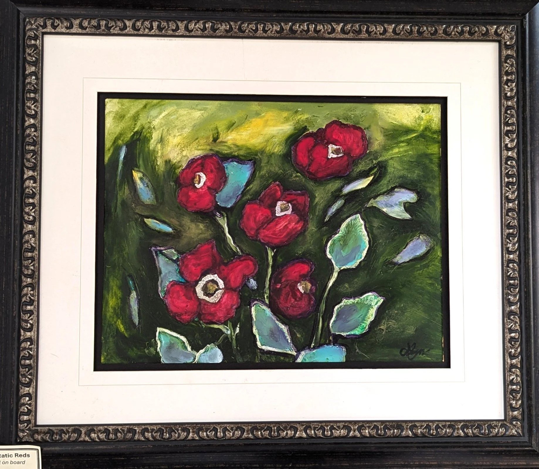 Dancing Reds
11" x 14" 
oil on canvas 
$325

prints available 