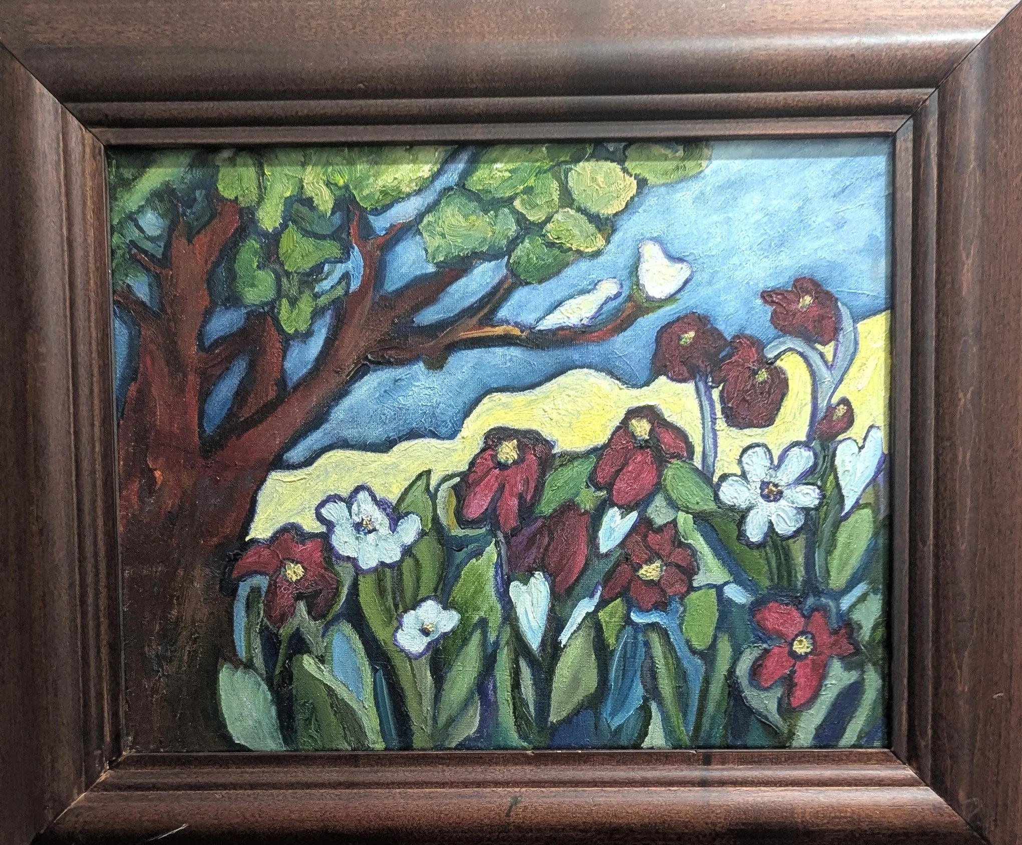 Peace and Love 
12x18"
oil on canvas 
$475