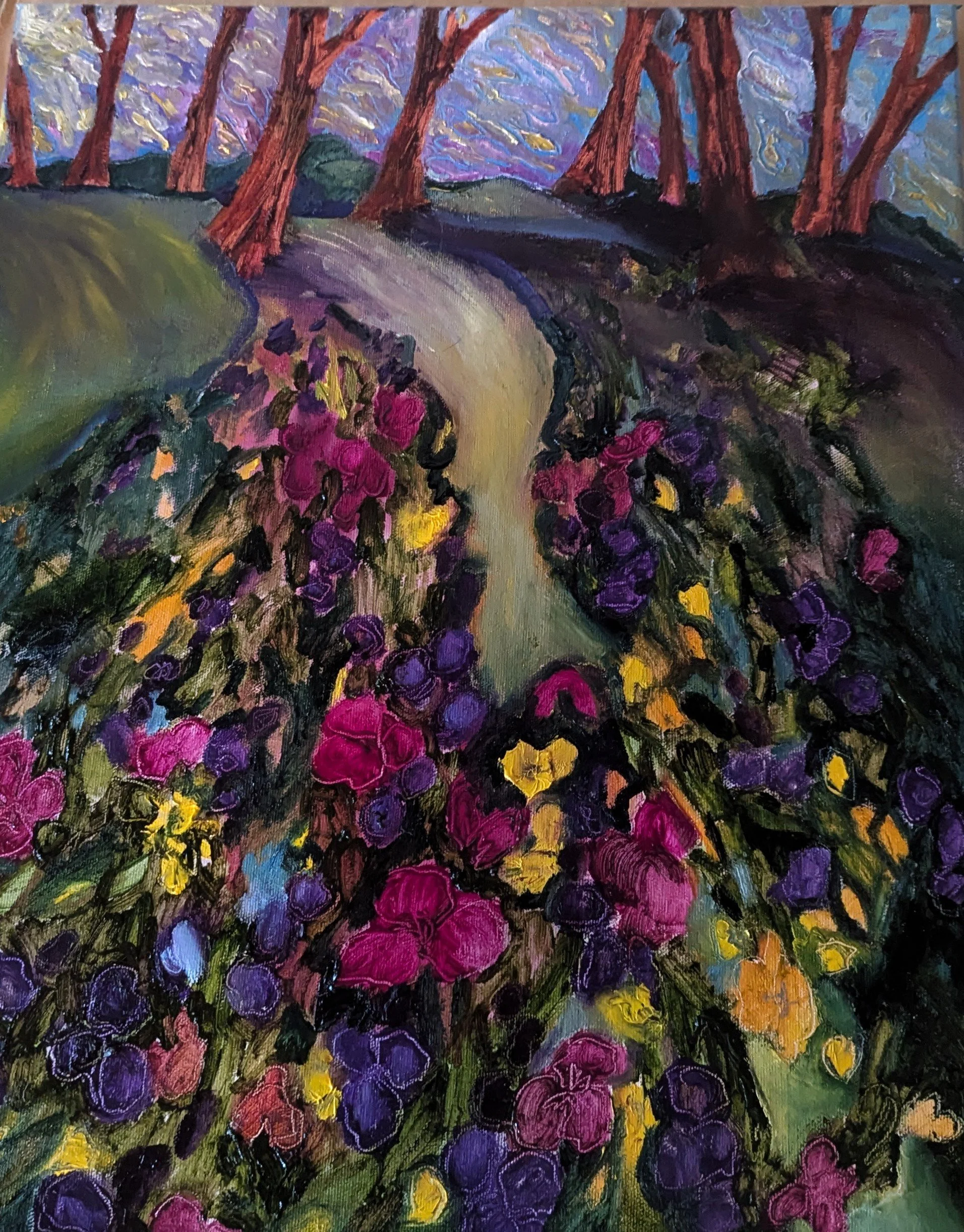 Beautiful Landslide 
24" x 18" 
oil on canvas 
SOLD