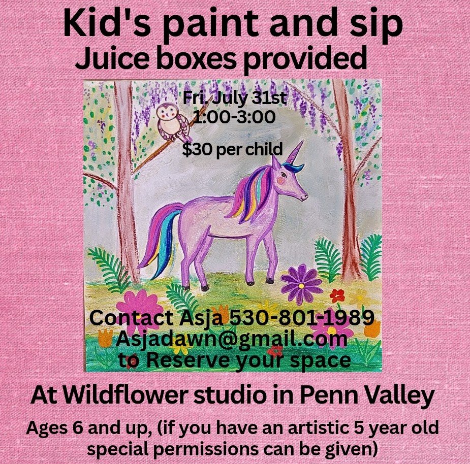 Kid's Paint and Sip