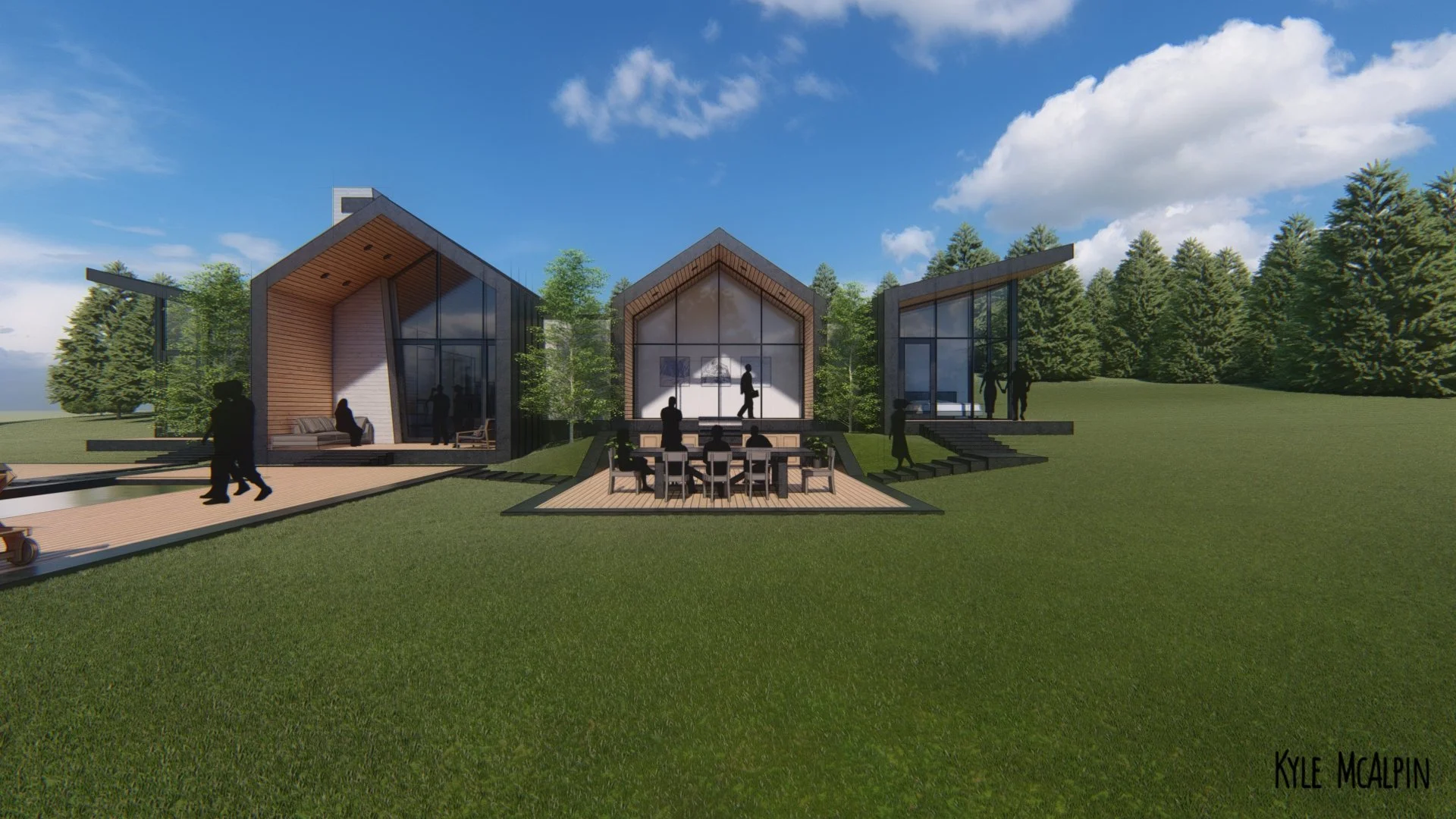 Snowmass Residence - Exterior - Perspective South 3.jpg