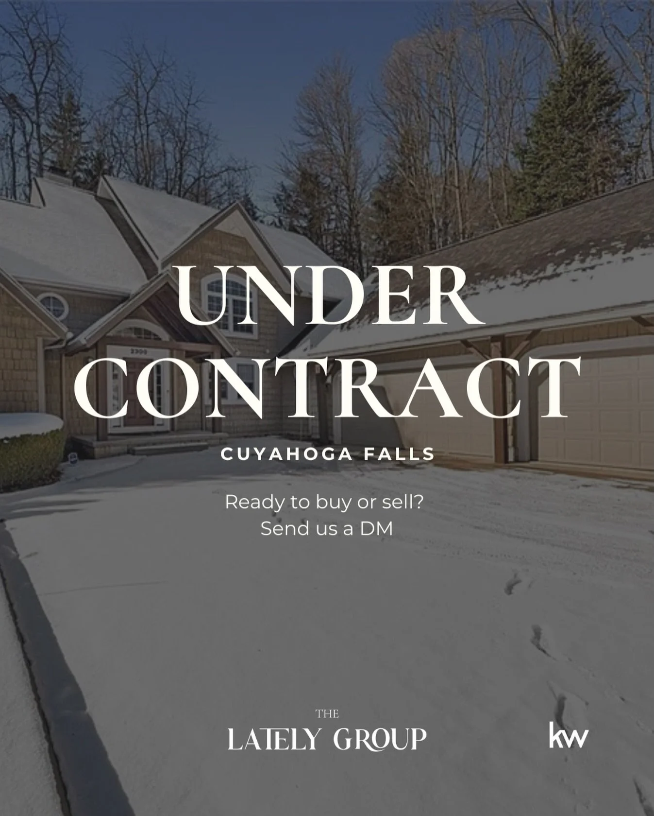 Pending Lately! Snow days don&rsquo;t stop house showings. Yesterday, our clients wanted to checkout this beautiful home and luckily we did. The sellers received multiple offers, but we were able to put together a strong offer that was desirable to b