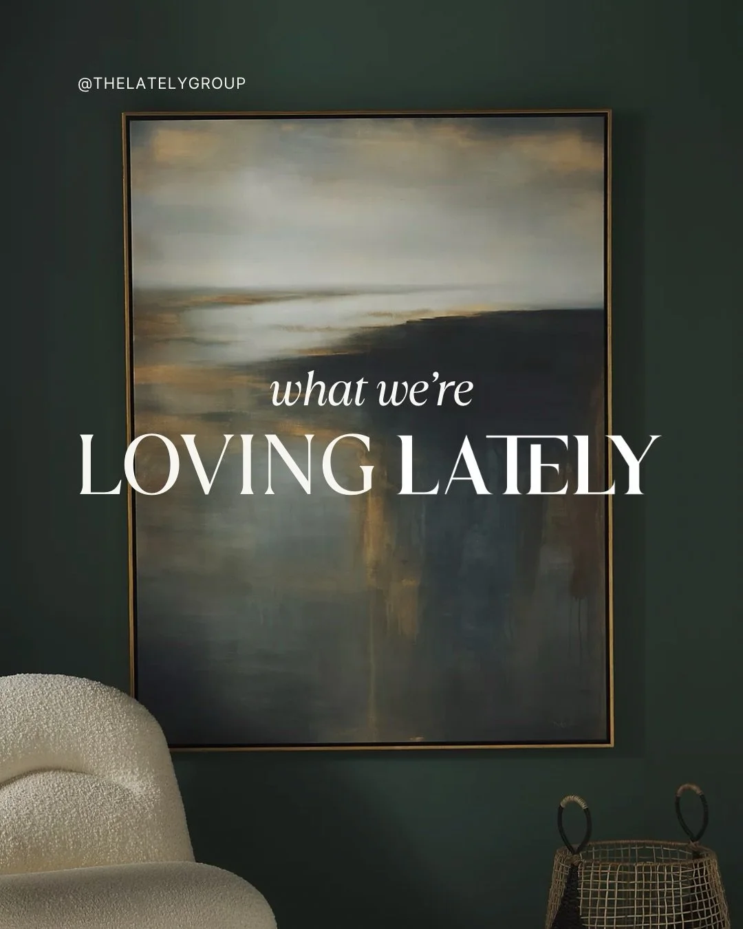 What We&rsquo;re Loving Lately: Oversized Artwork 

We&rsquo;ll never underestimate the power of good art. Especially the oversized kind. It adds personality, warmth, and just the right amount of drama to a space.

Lately, we&rsquo;re loving bold pie