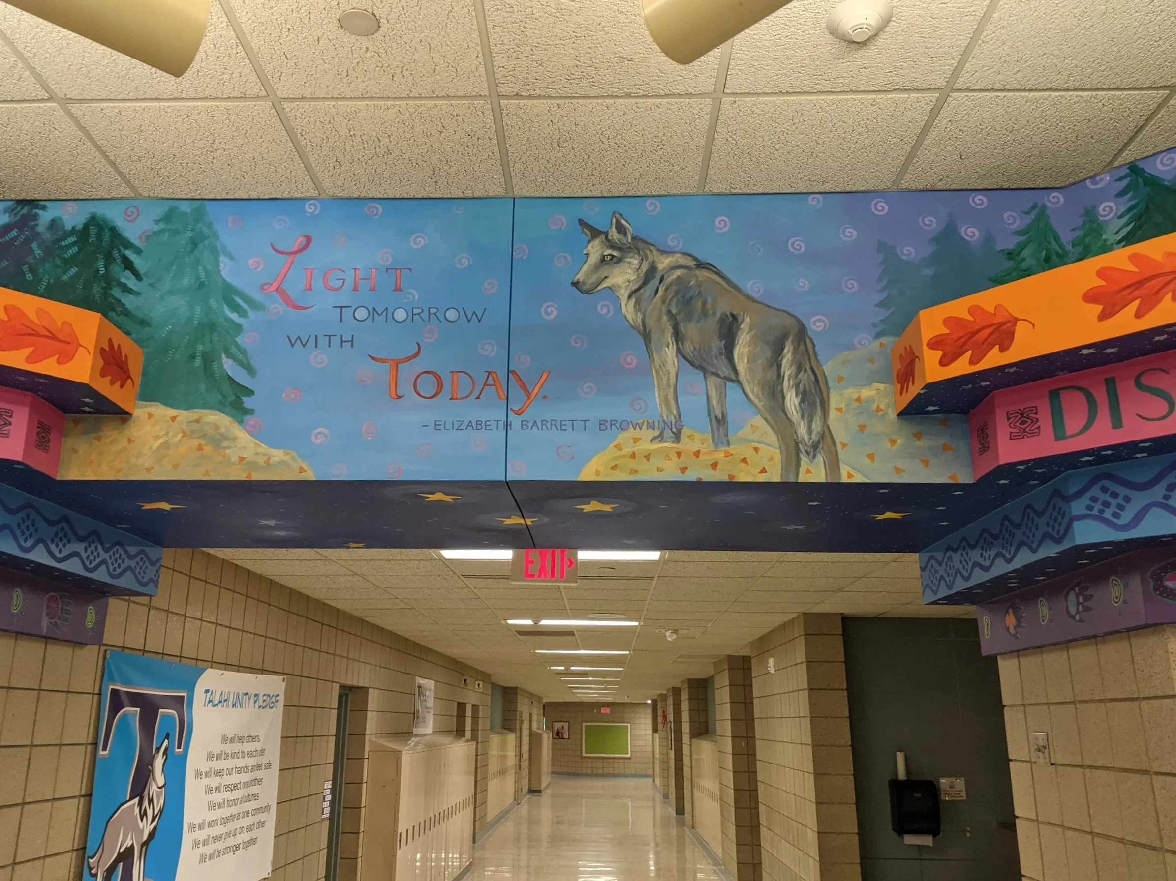 Light Tomorrow with Today- Talahi Hallway, 2012