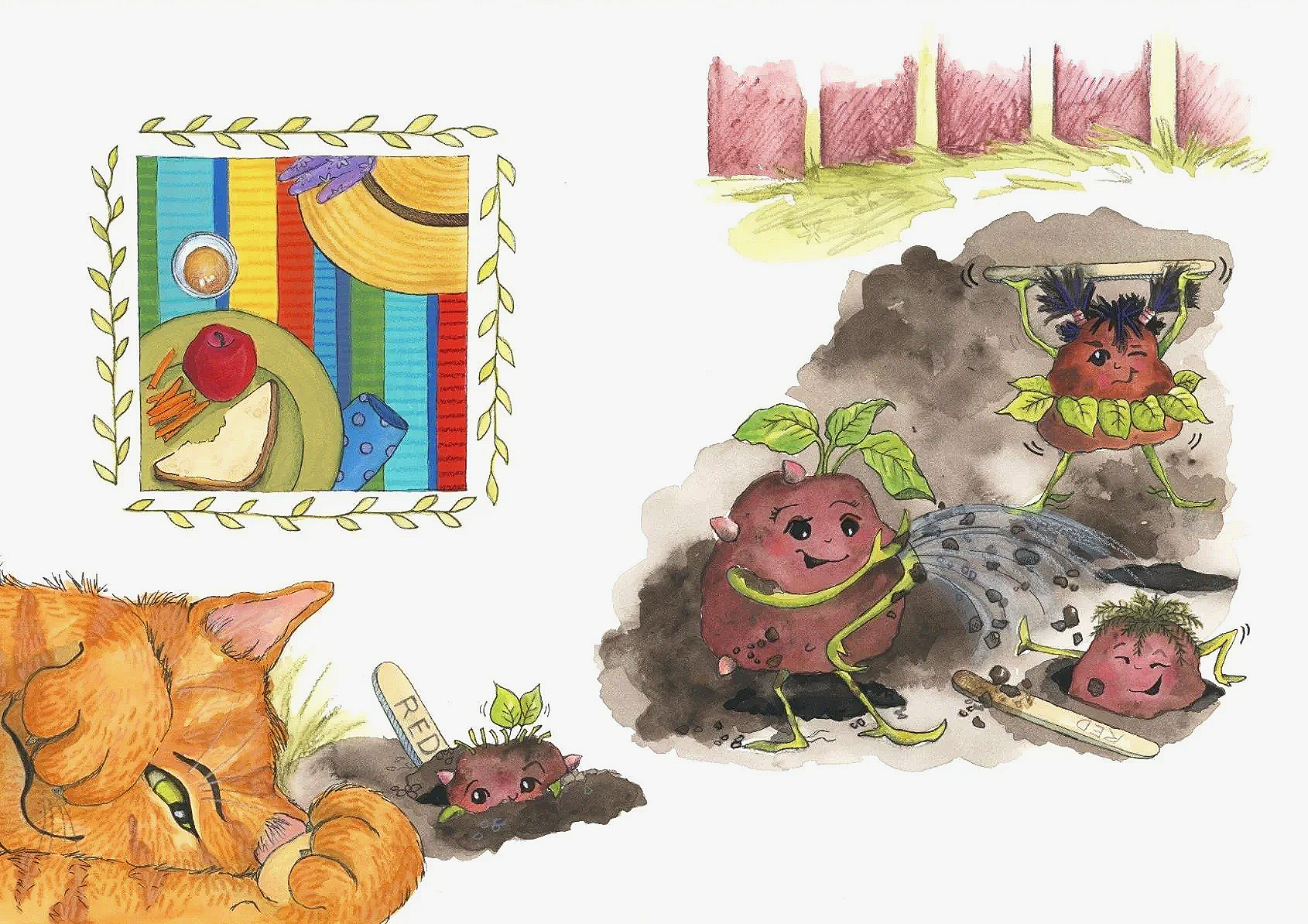 The Amazing Potatoes Spread 16-mixed media, 2026
