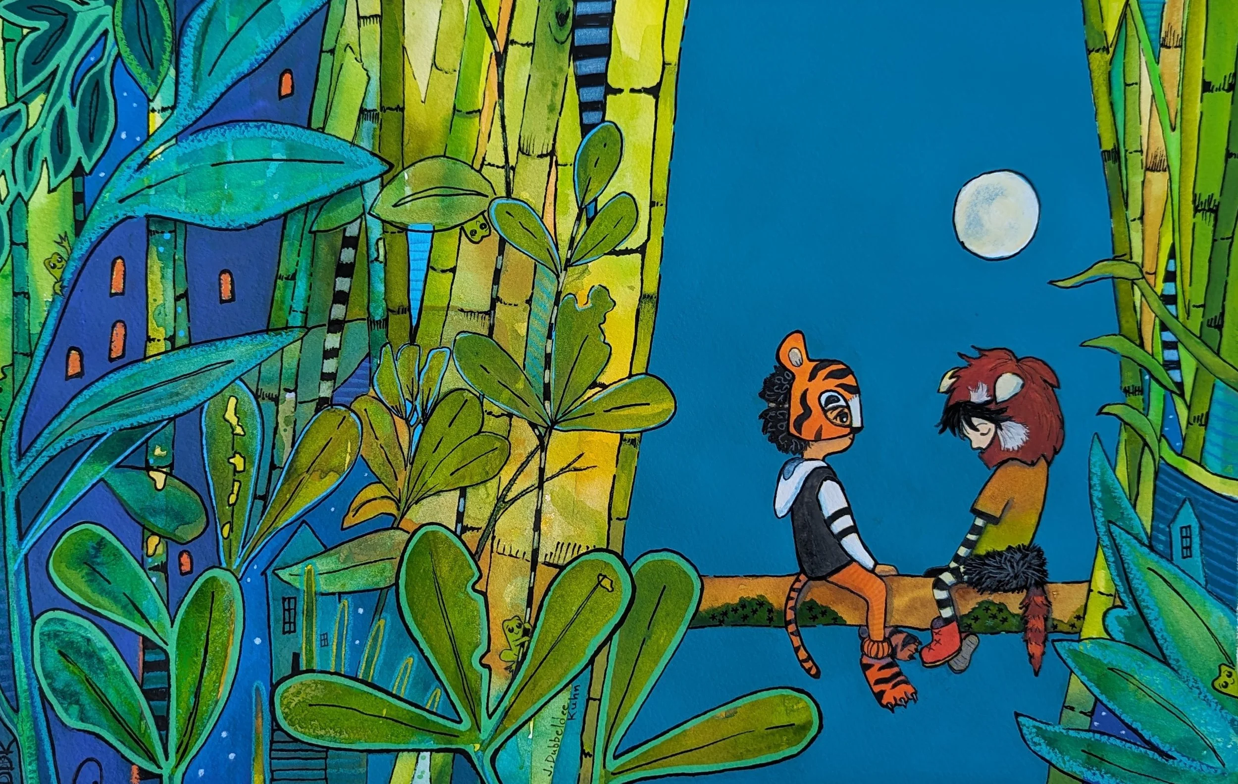 Red and Tiger MATS class full spread, 2024