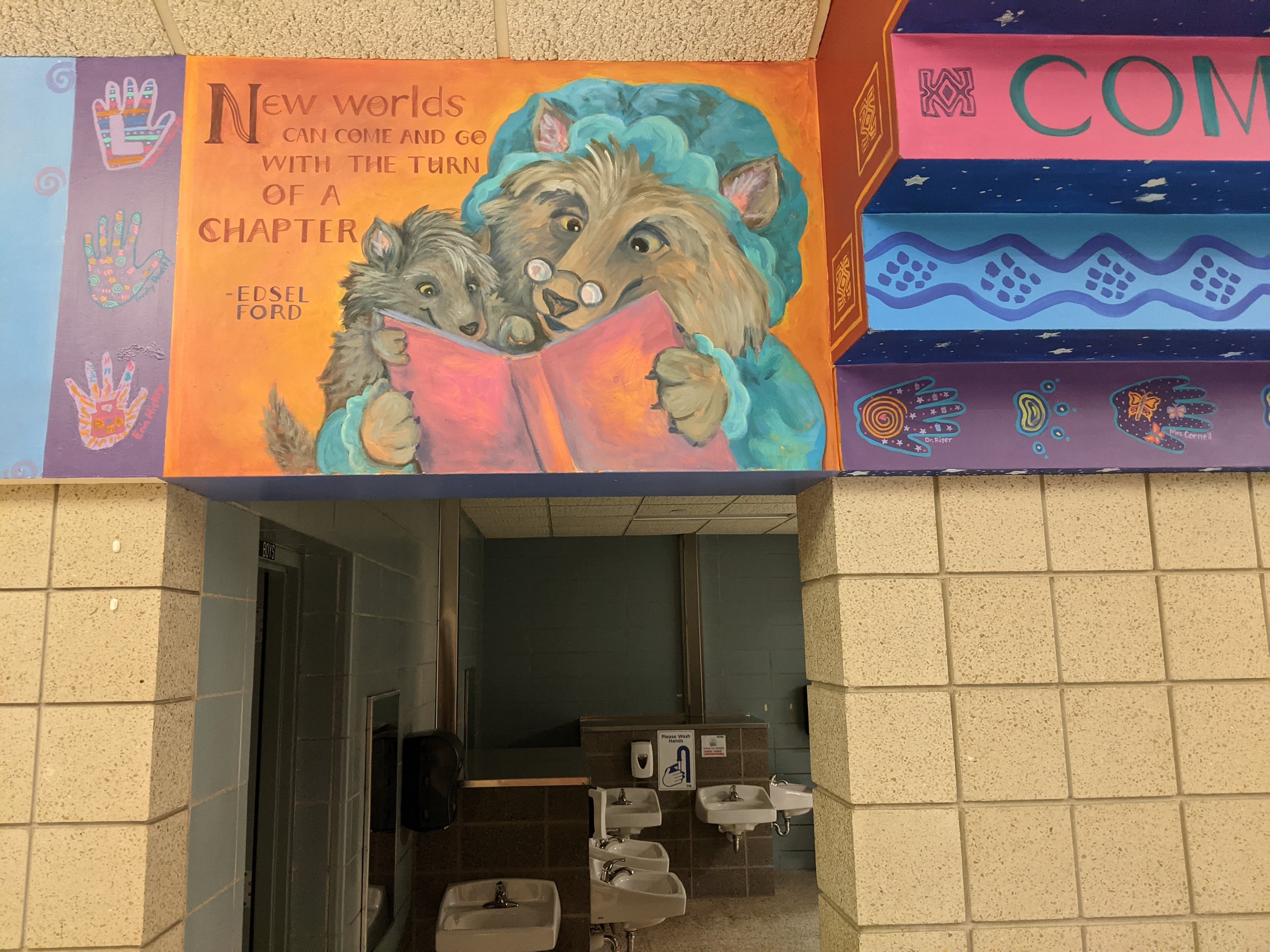 Mother Wolf close up-Talahi Community School, 2012