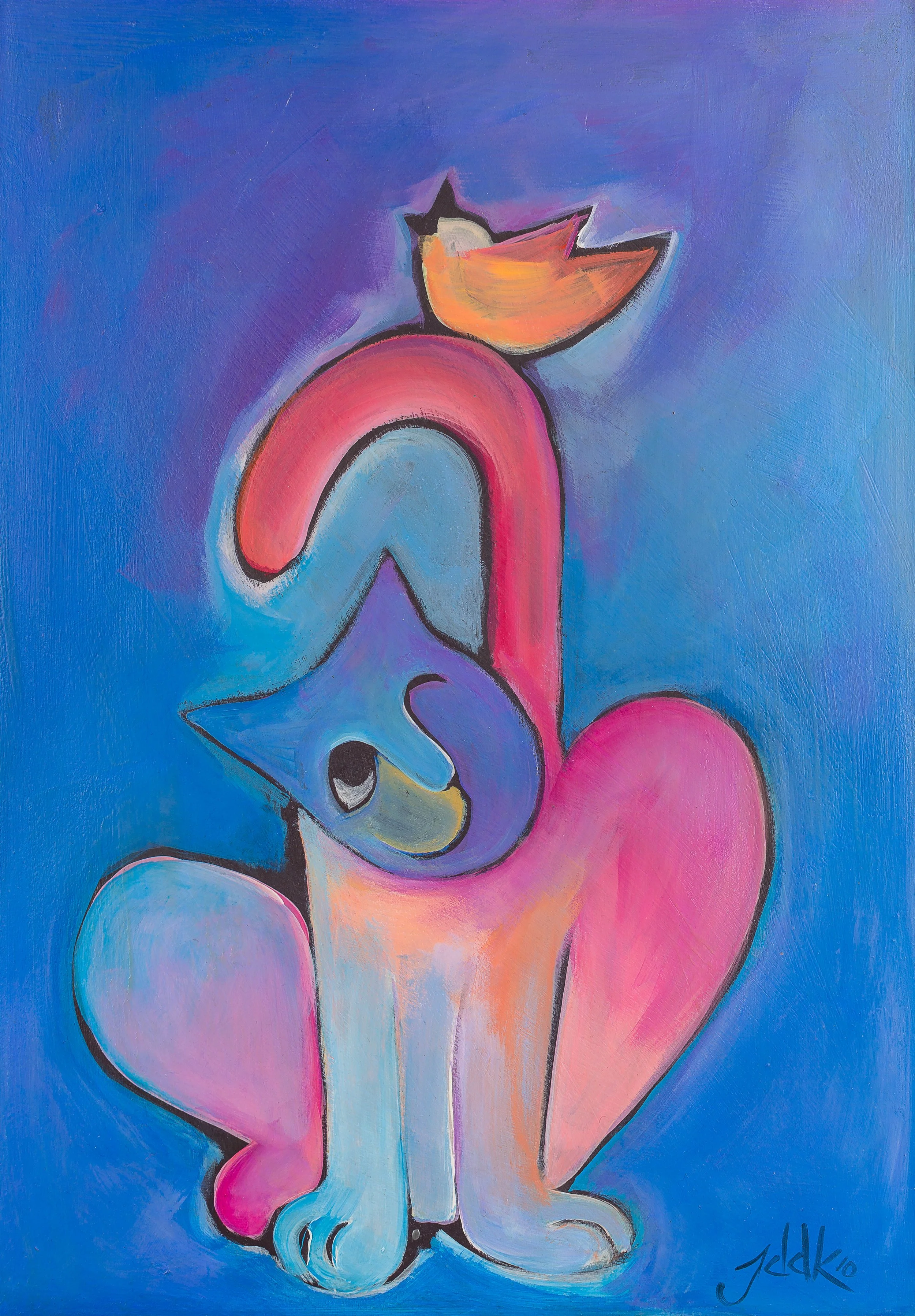 What's Up? 2010-16 x 20 acrylic on canvas