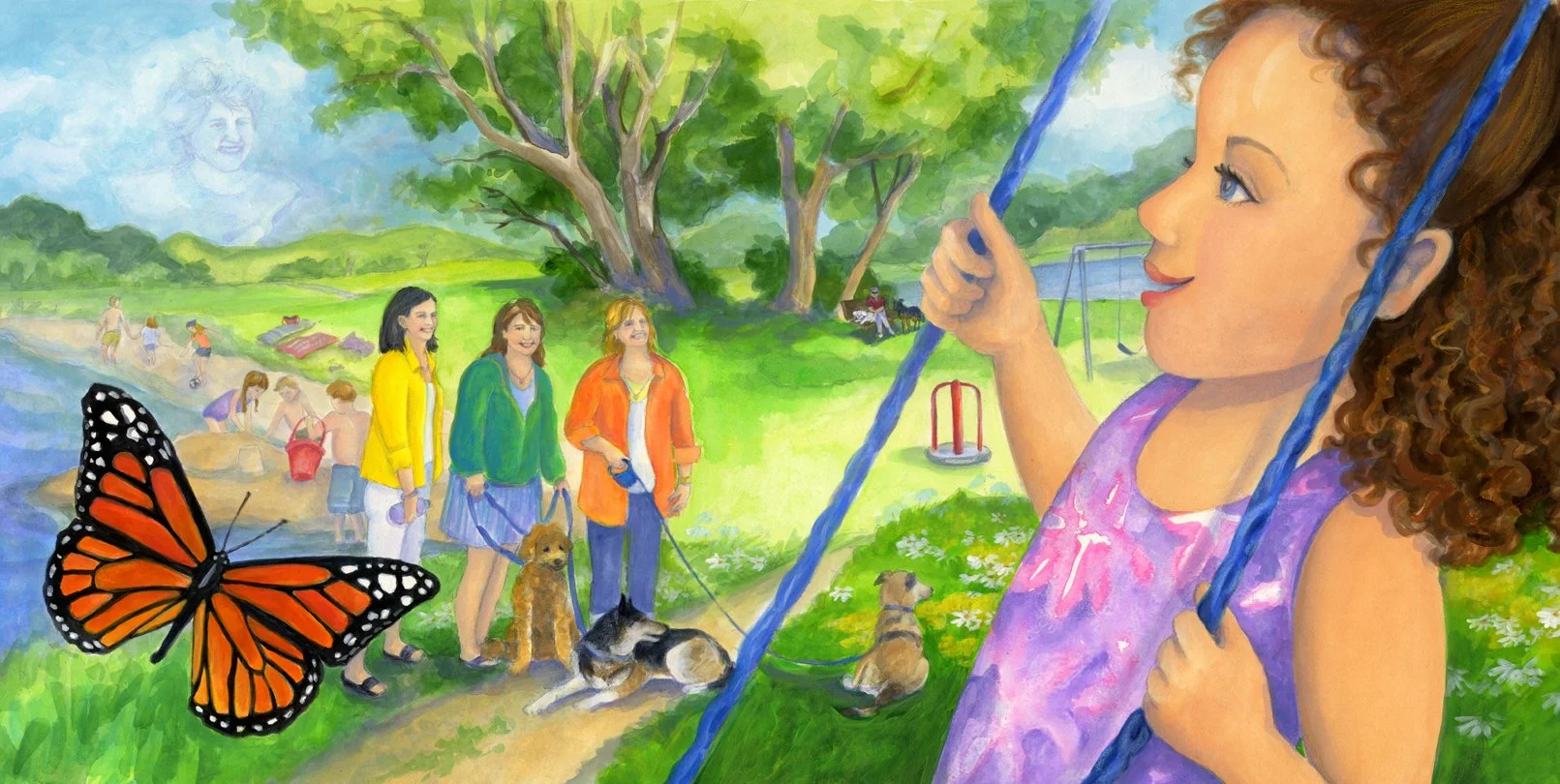 The Land Beyond Forever-spread 15