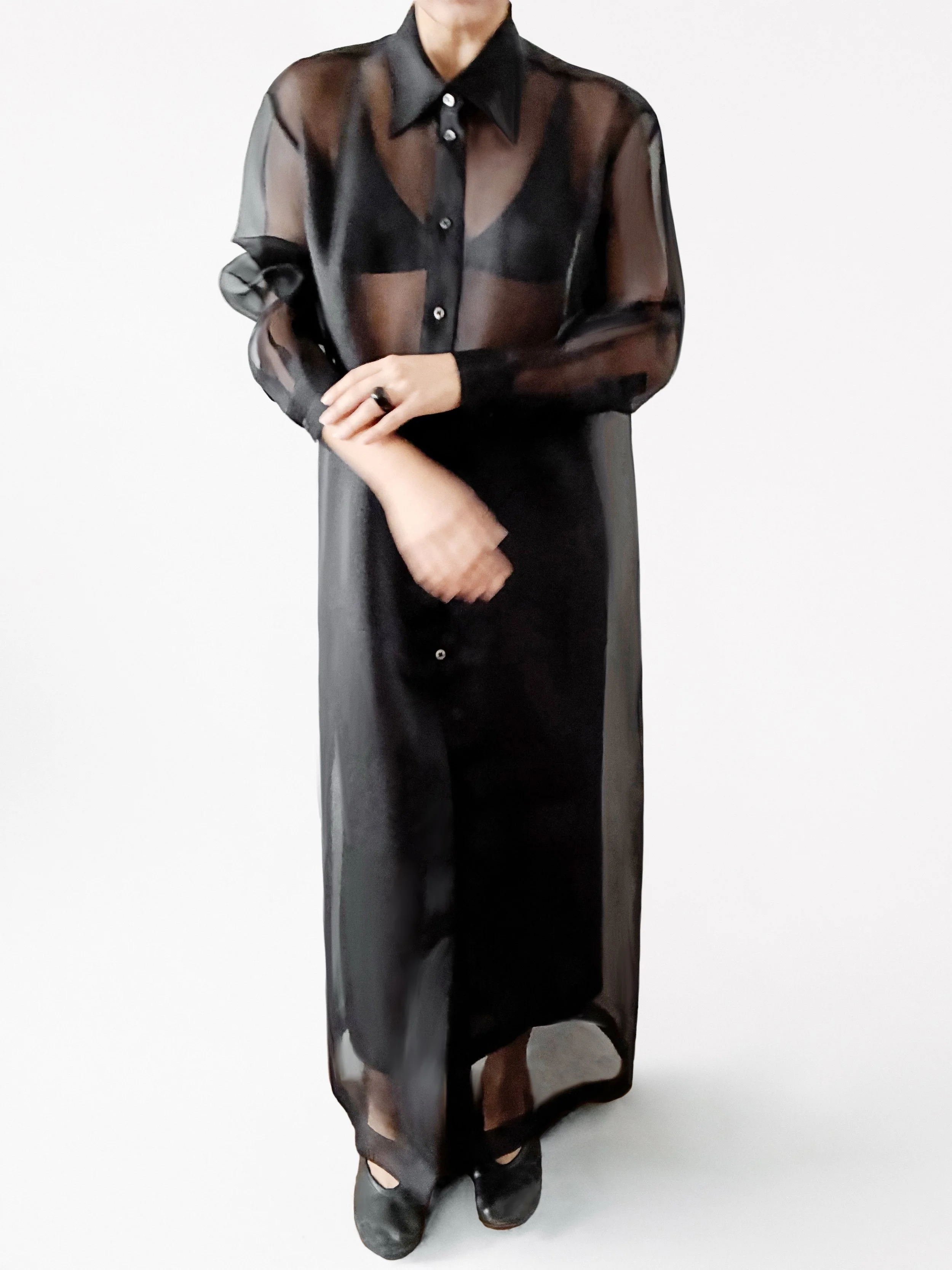Organza shirt dress 700€ - R$ 4300