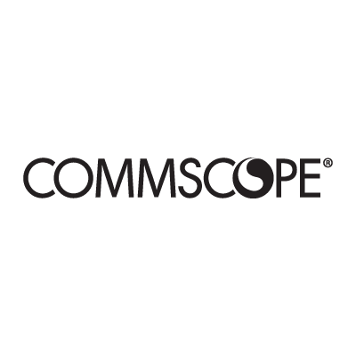CommScope logo on a white background.