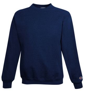 Champion S600 Adult Powerblend Fleece Crew in navy