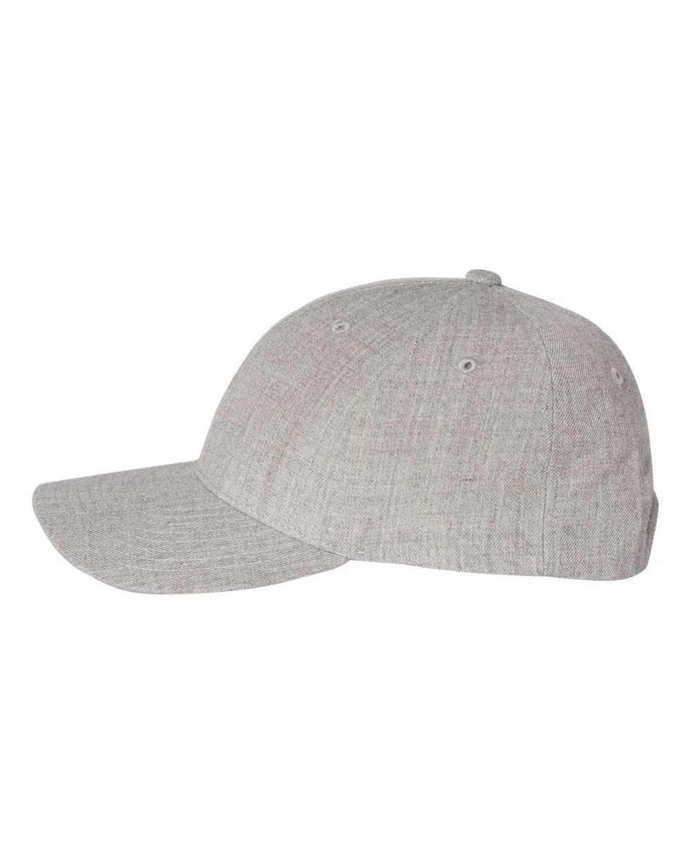 Yupong Classics Premium Curved Snapback: 6789M heather grey