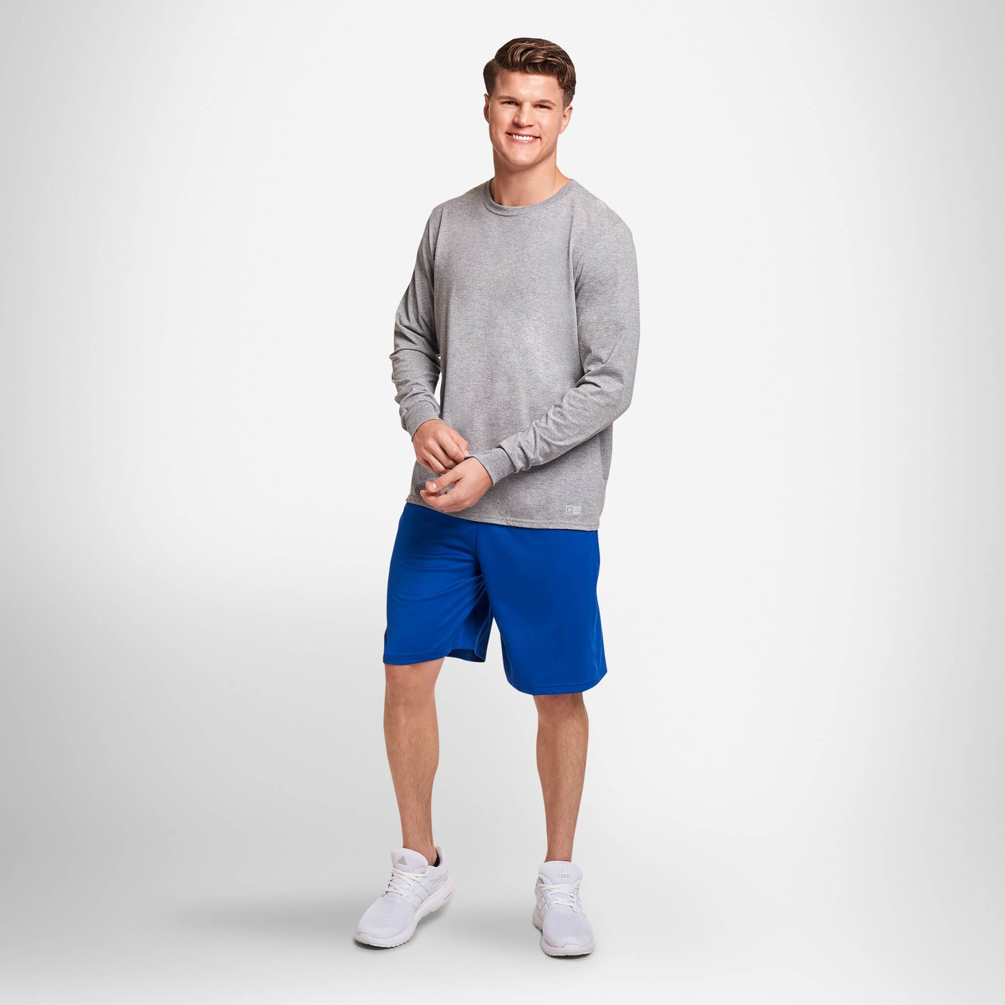 Russell Essential Performance Short in royal blue